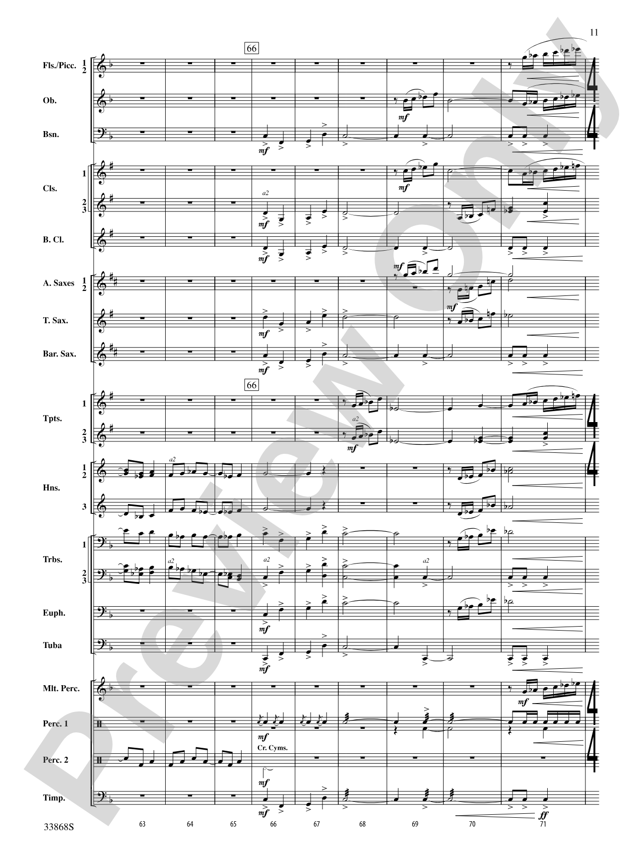Memor Vita!: Concert Band Conductor Score & Parts