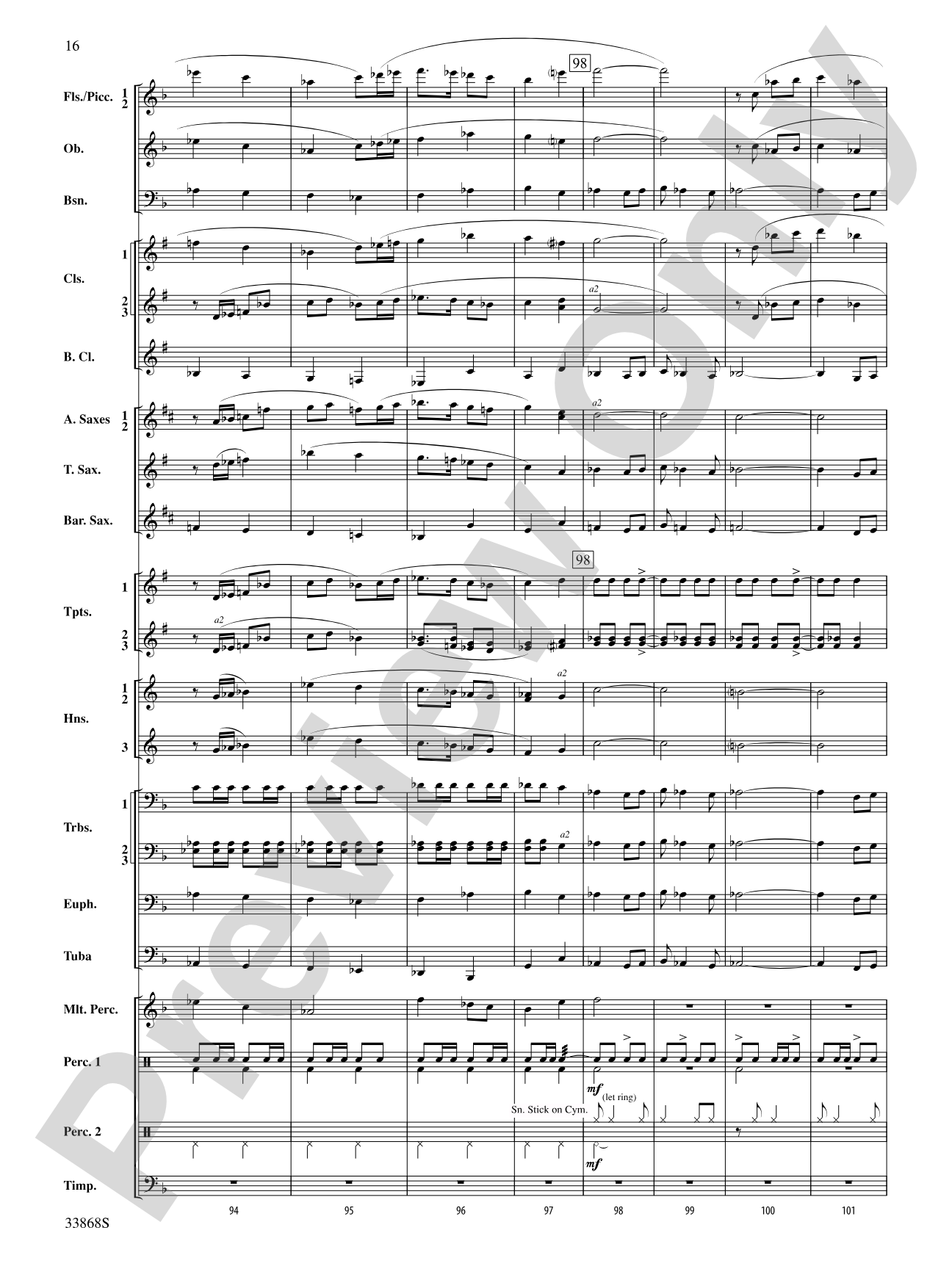 Memor Vita!: Concert Band Conductor Score & Parts