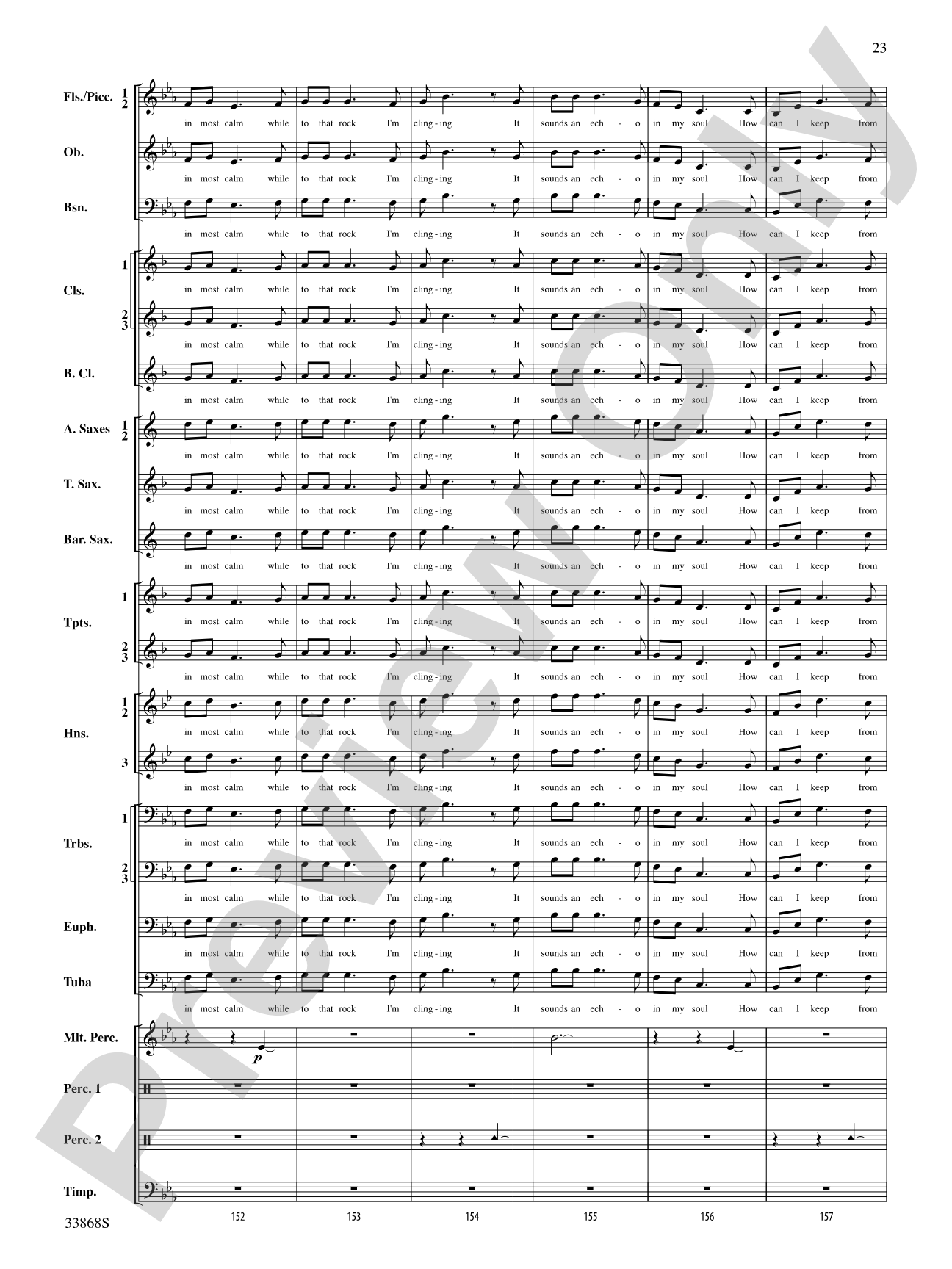 Memor Vita!: Concert Band Conductor Score & Parts