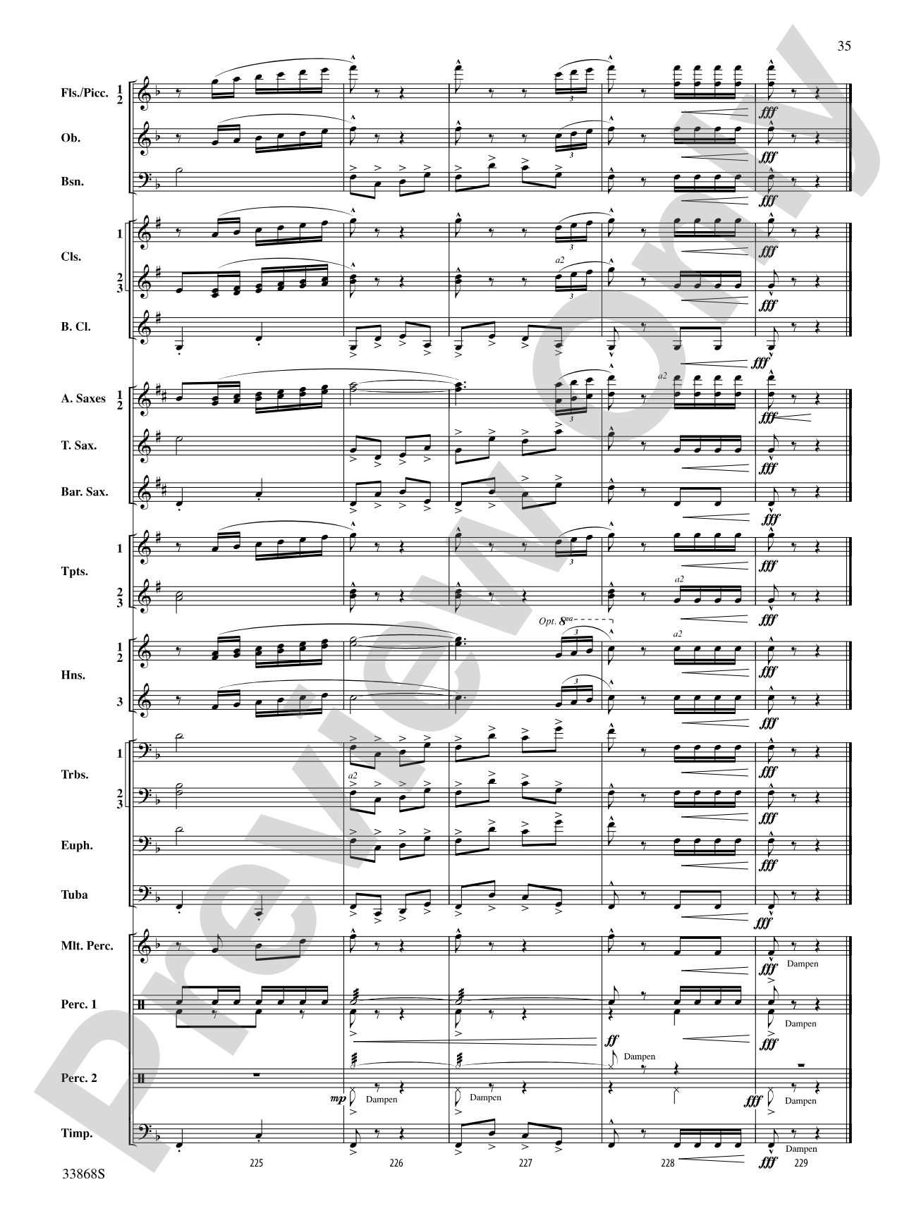 Memor Vita!: Concert Band Conductor Score & Parts