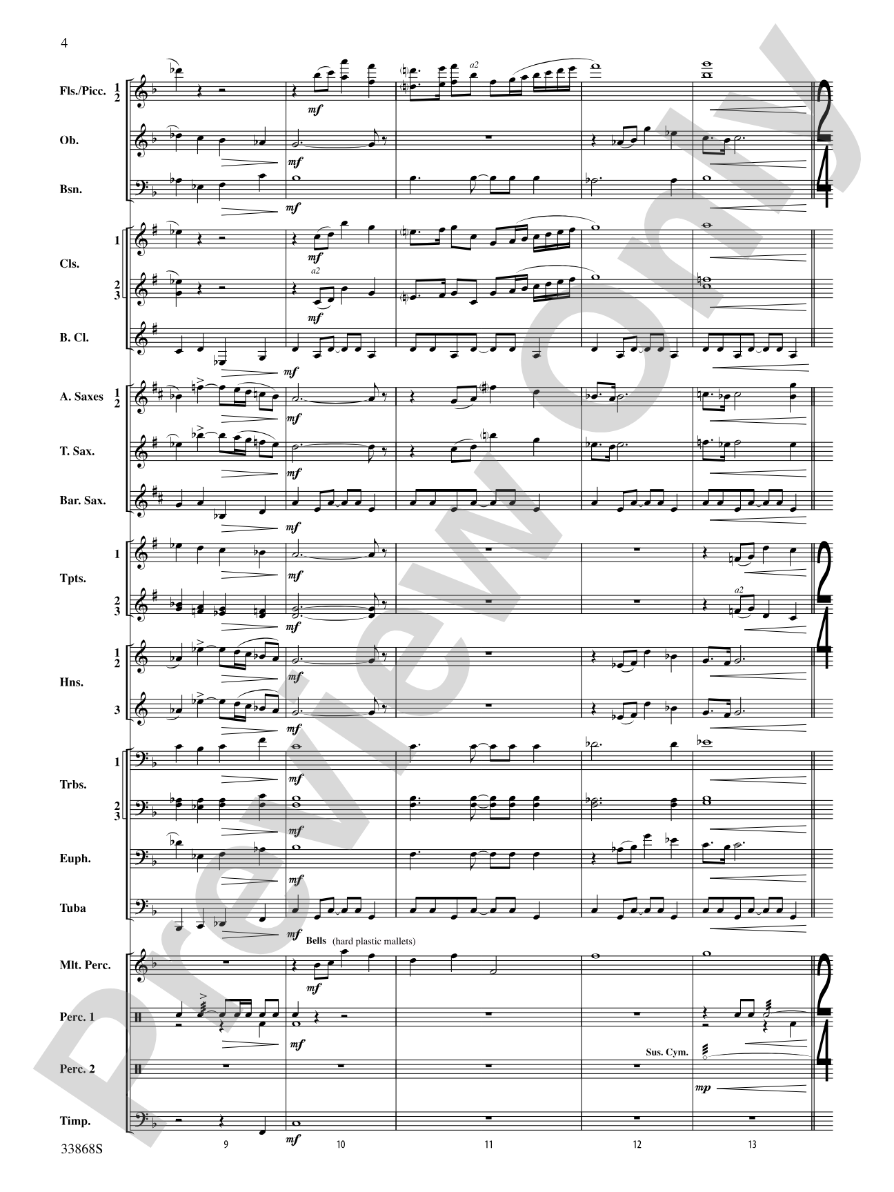 Memor Vita!: Concert Band Conductor Score & Parts