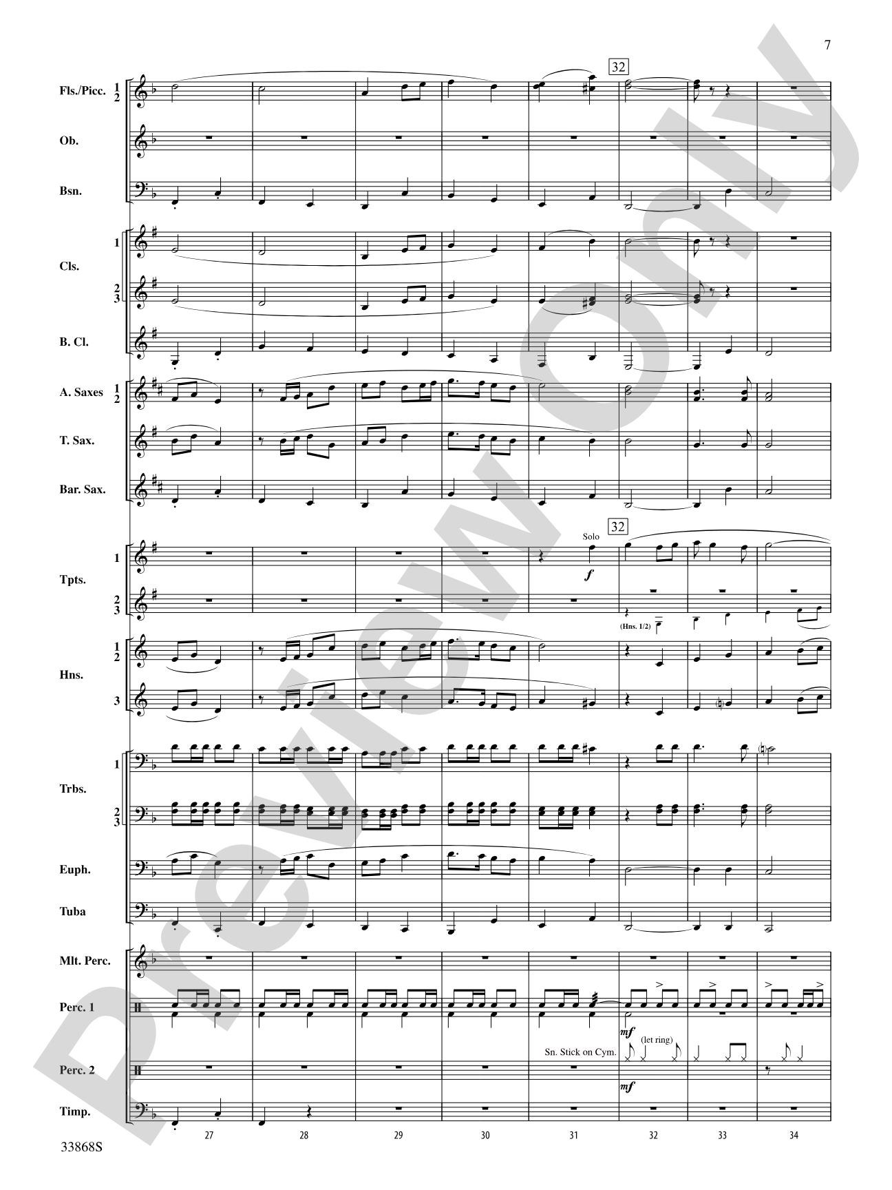 Memor Vita!: Concert Band Conductor Score & Parts