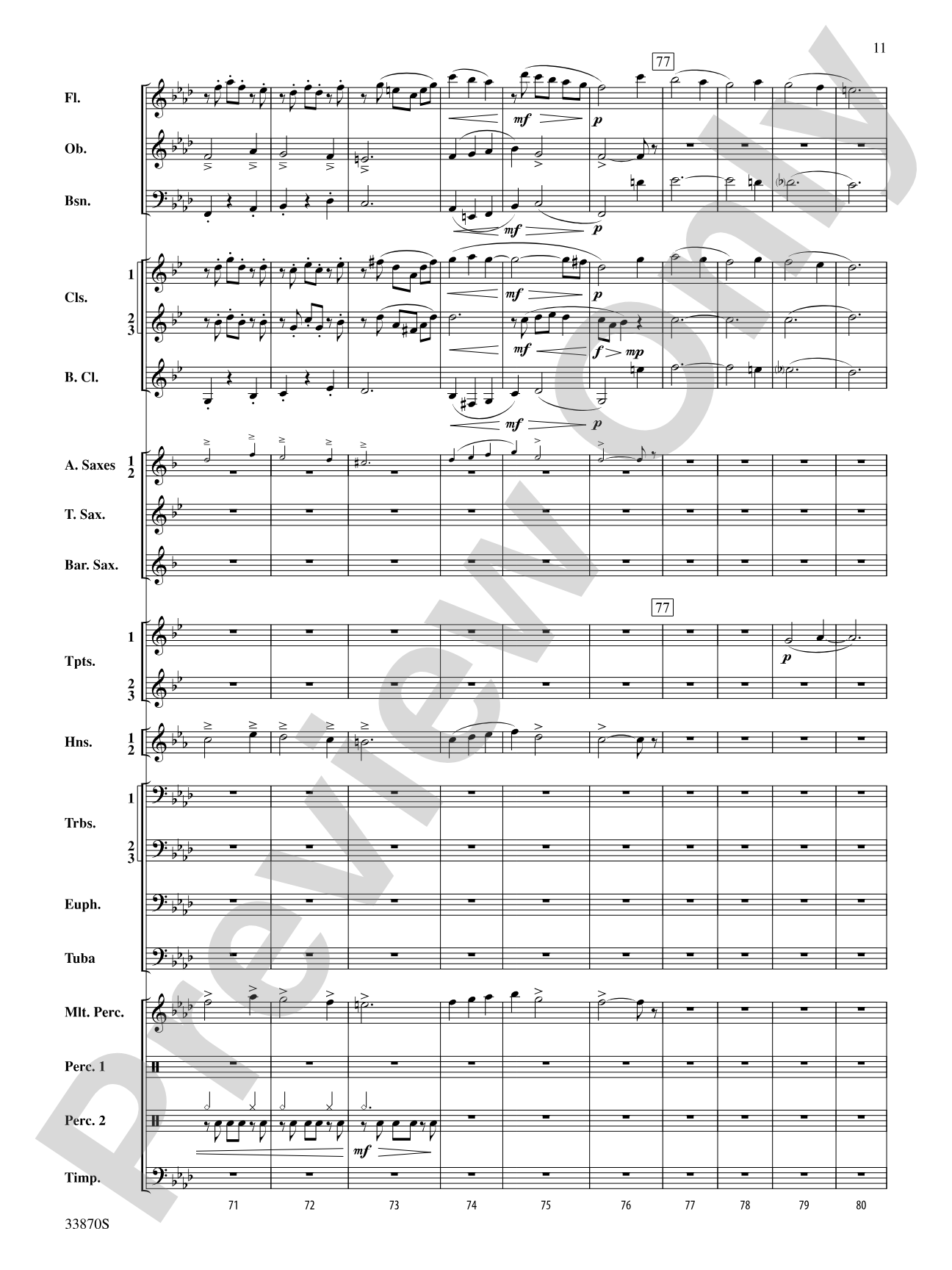 Carols of the Season: Concert Band Conductor Score & Parts