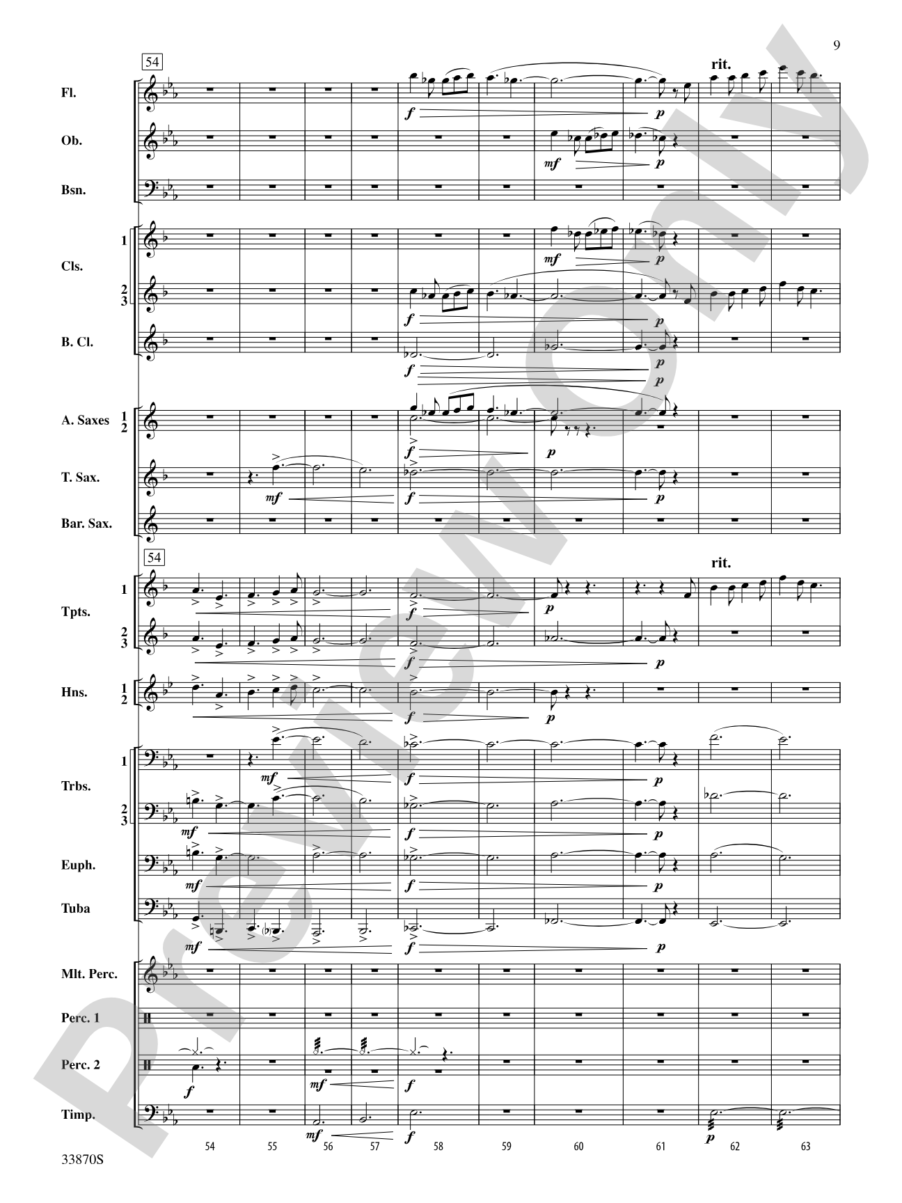 Carols of the Season: Concert Band Conductor Score & Parts