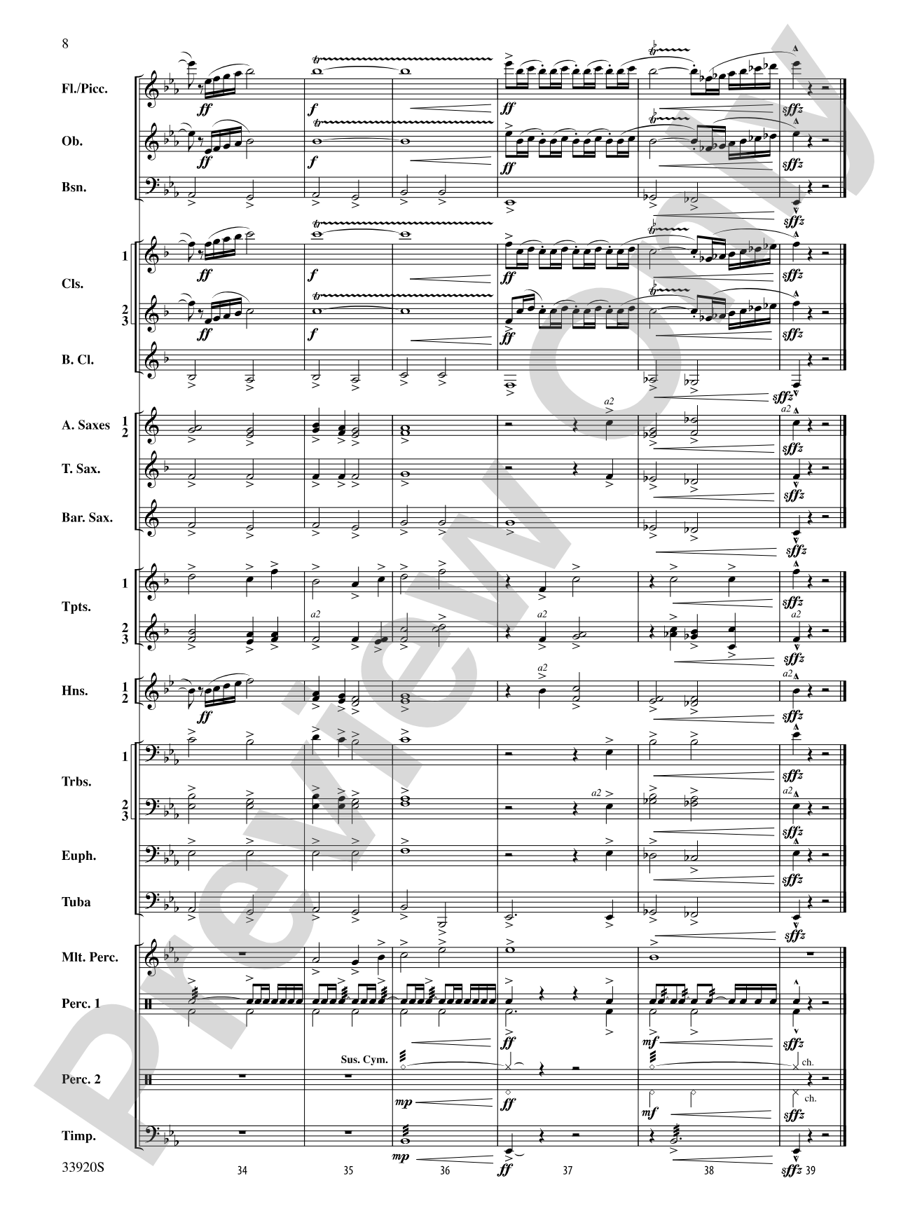 Sound Innovations Fanfare: Concert Band Conductor Score & Parts