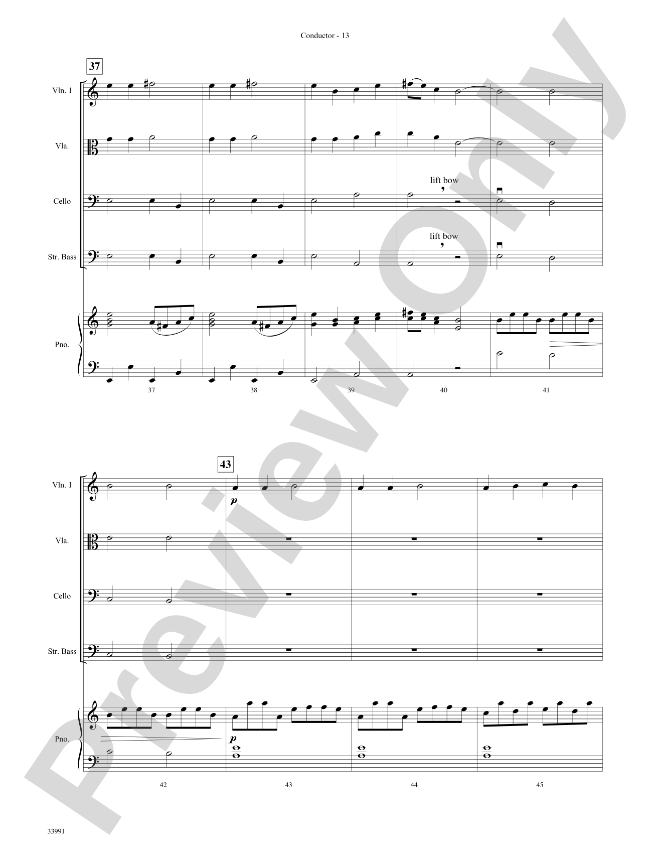 Around the World in One Concert: String Orchestra Conductor Score & Parts