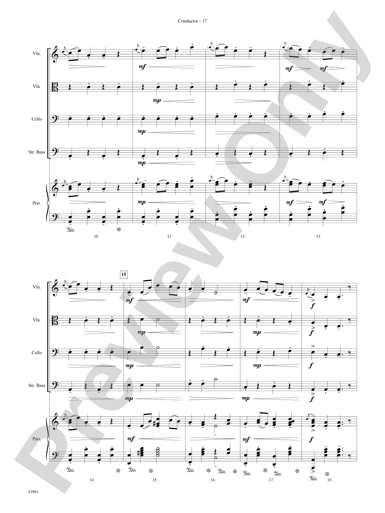 Around the World in One Concert: String Orchestra Conductor Score & Parts