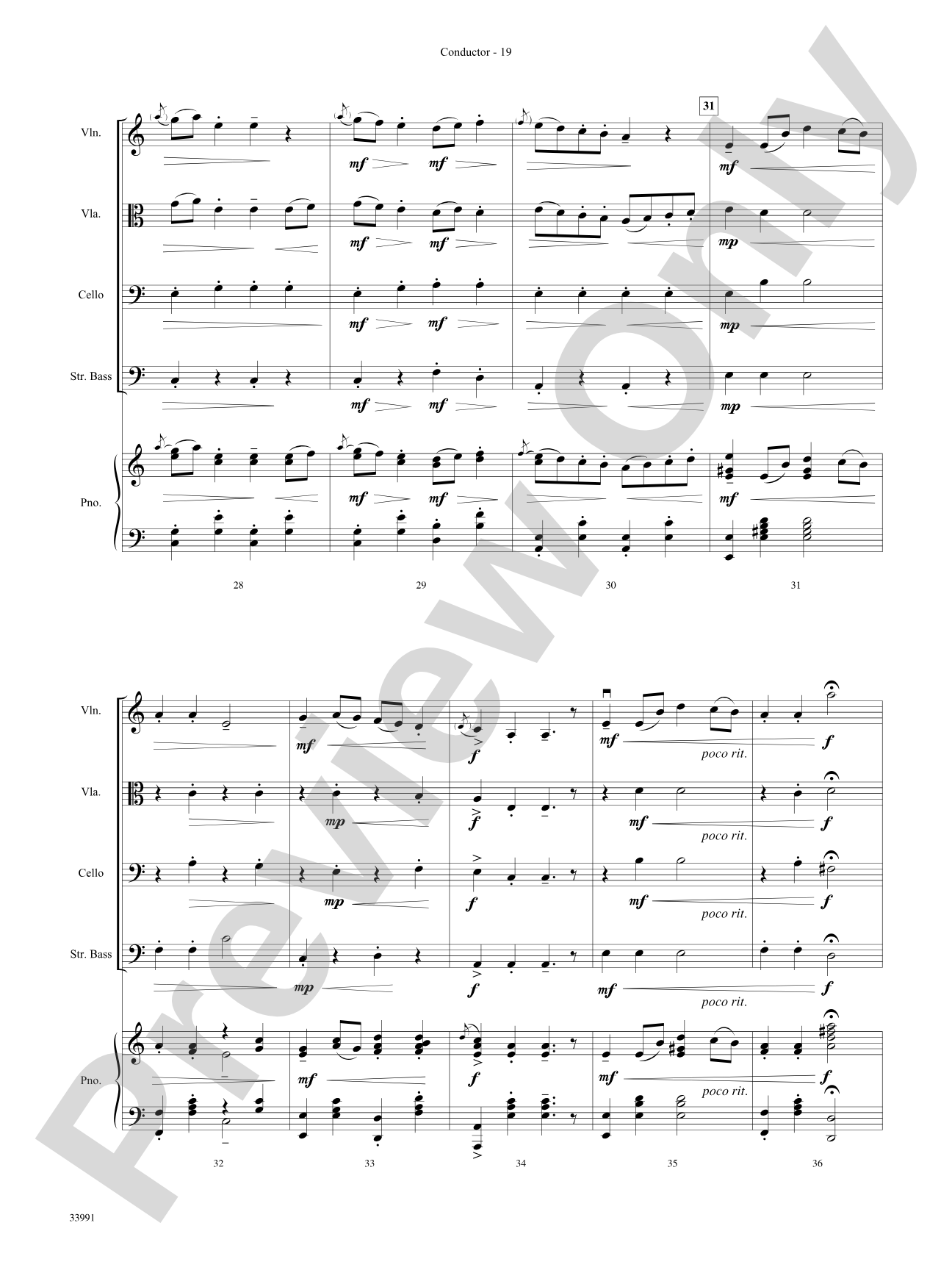 Around the World in One Concert: String Orchestra Conductor Score & Parts