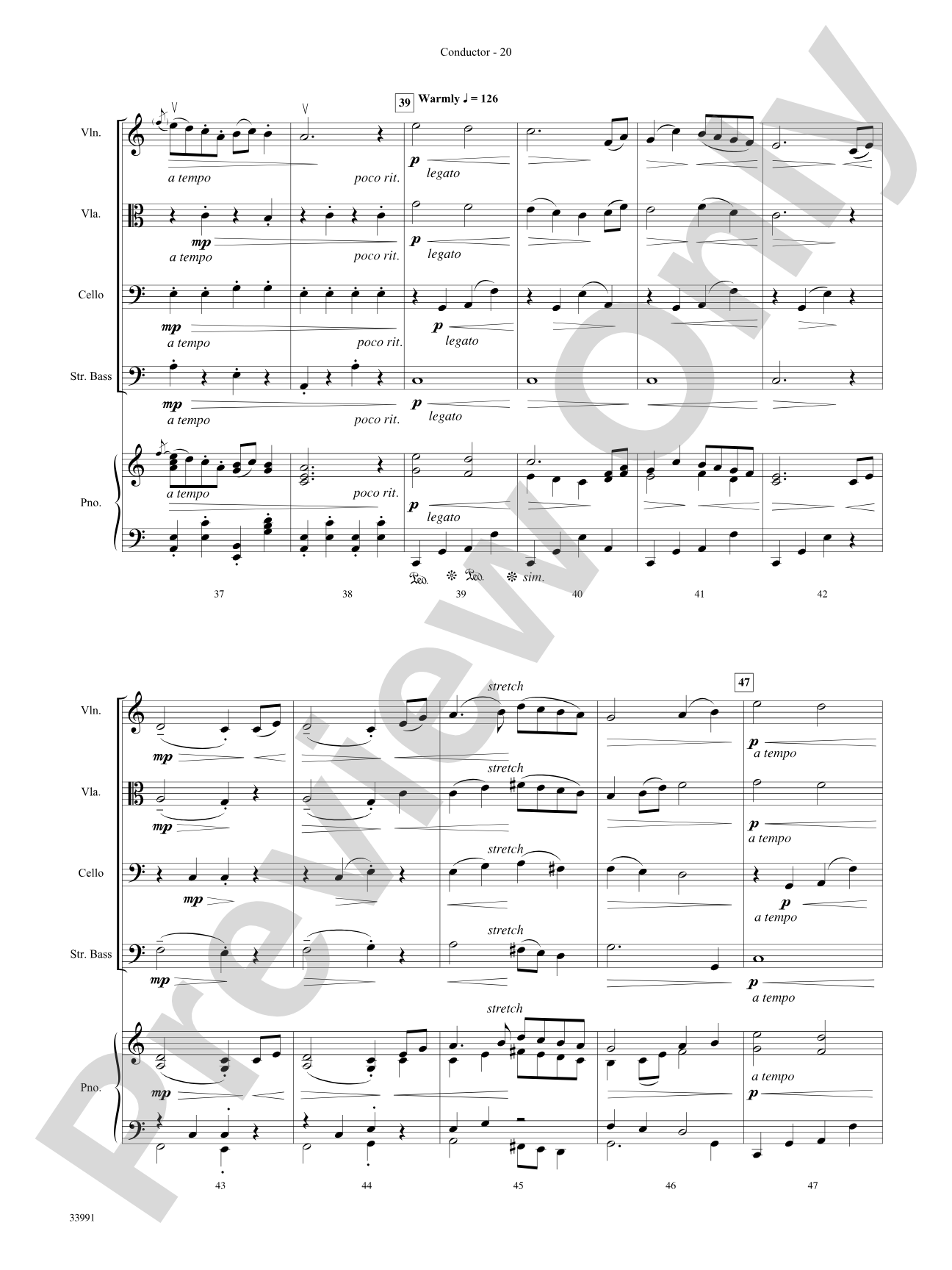 Around the World in One Concert: String Orchestra Conductor Score & Parts