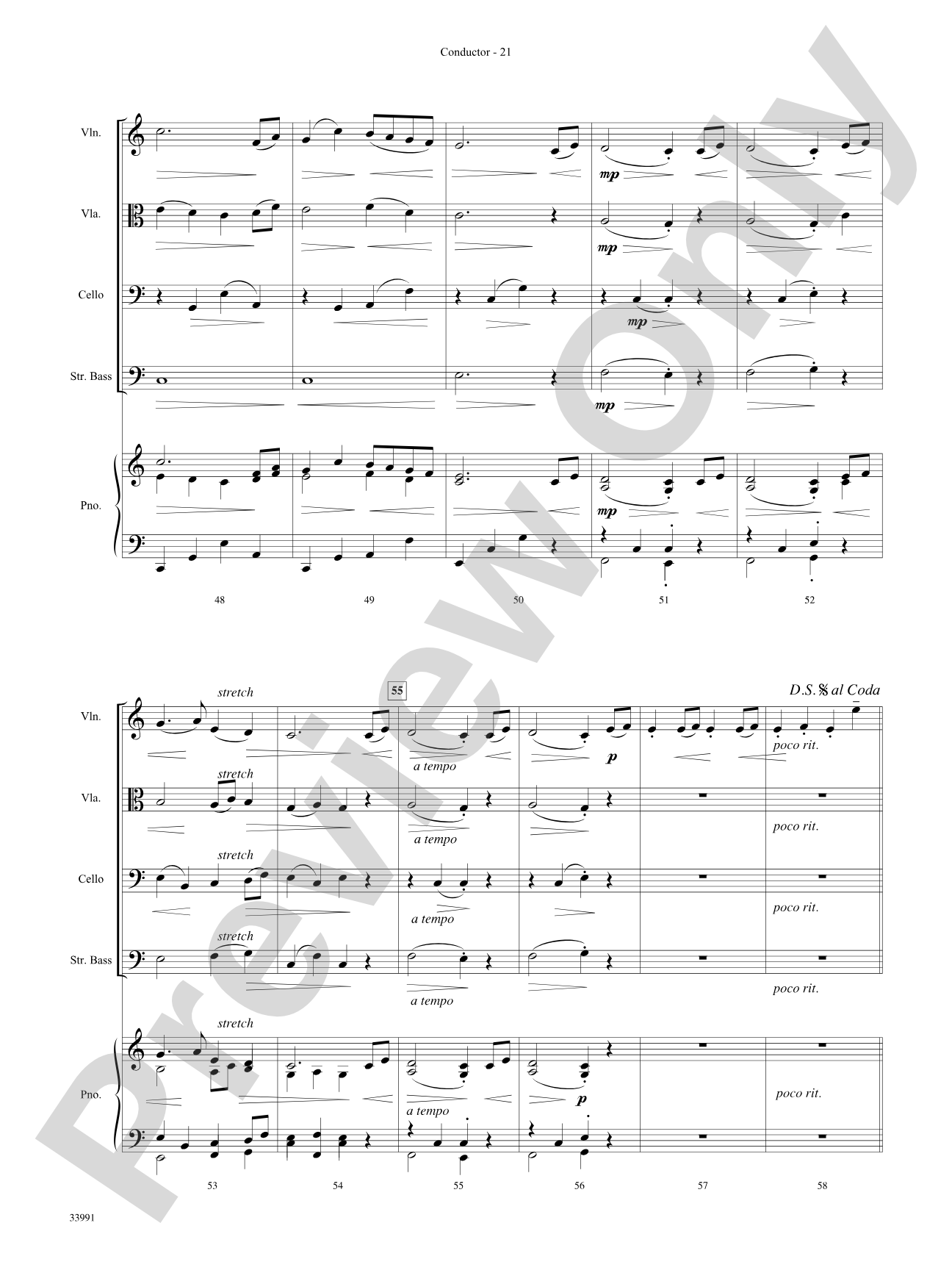 Around the World in One Concert: String Orchestra Conductor Score & Parts