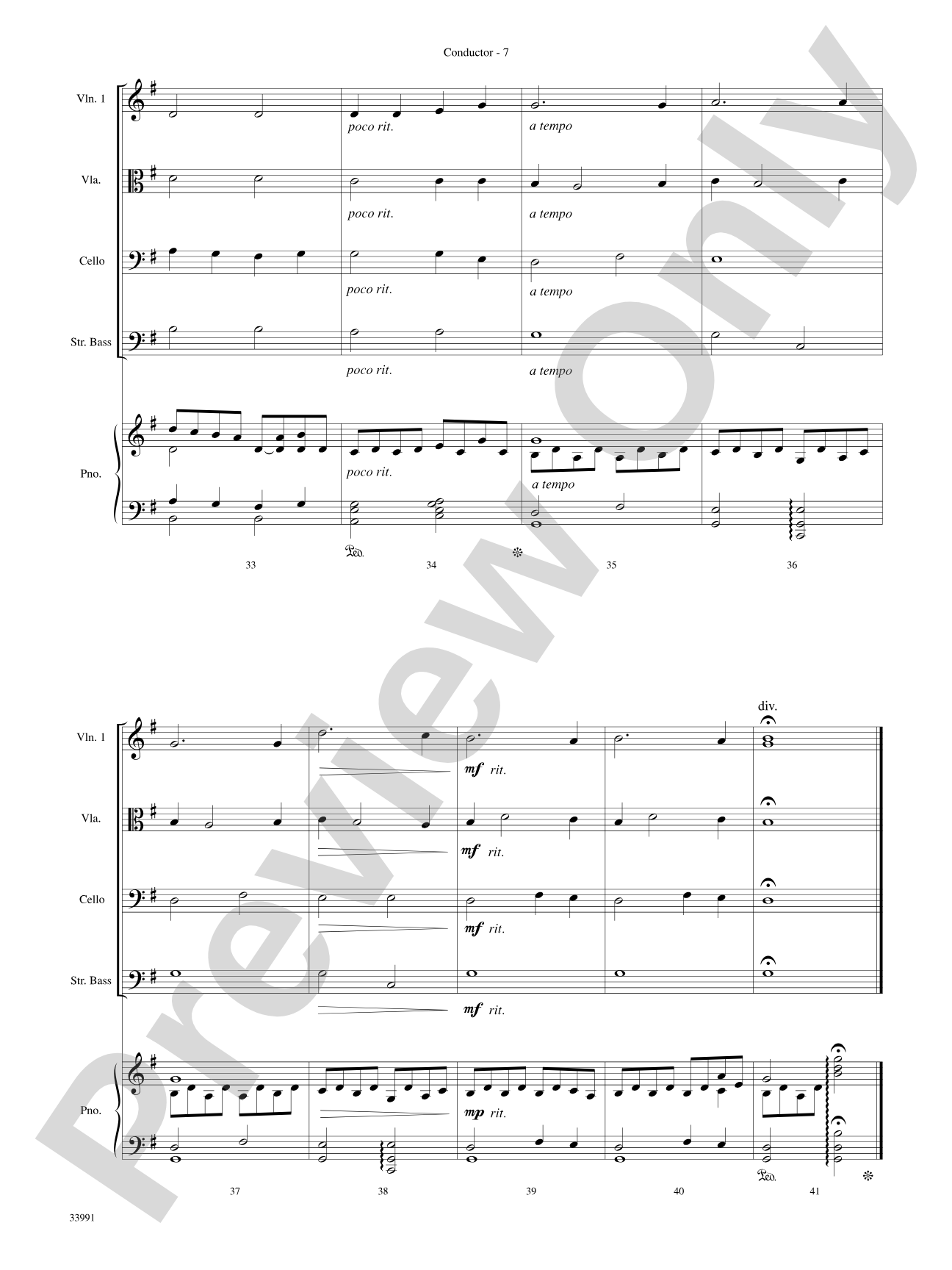 Around the World in One Concert: String Orchestra Conductor Score & Parts