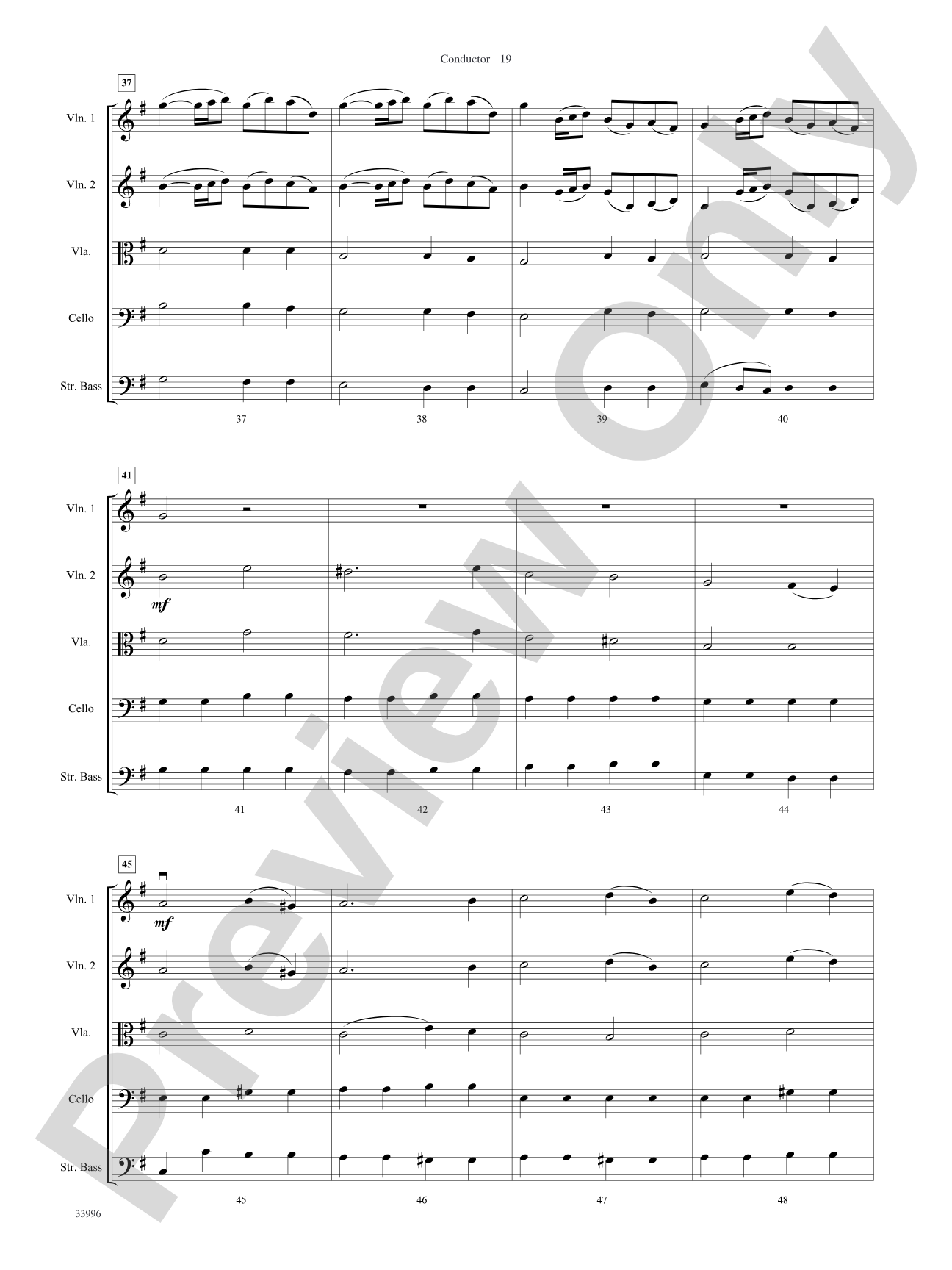 Classics for Contest: String Orchestra Conductor Score & Parts