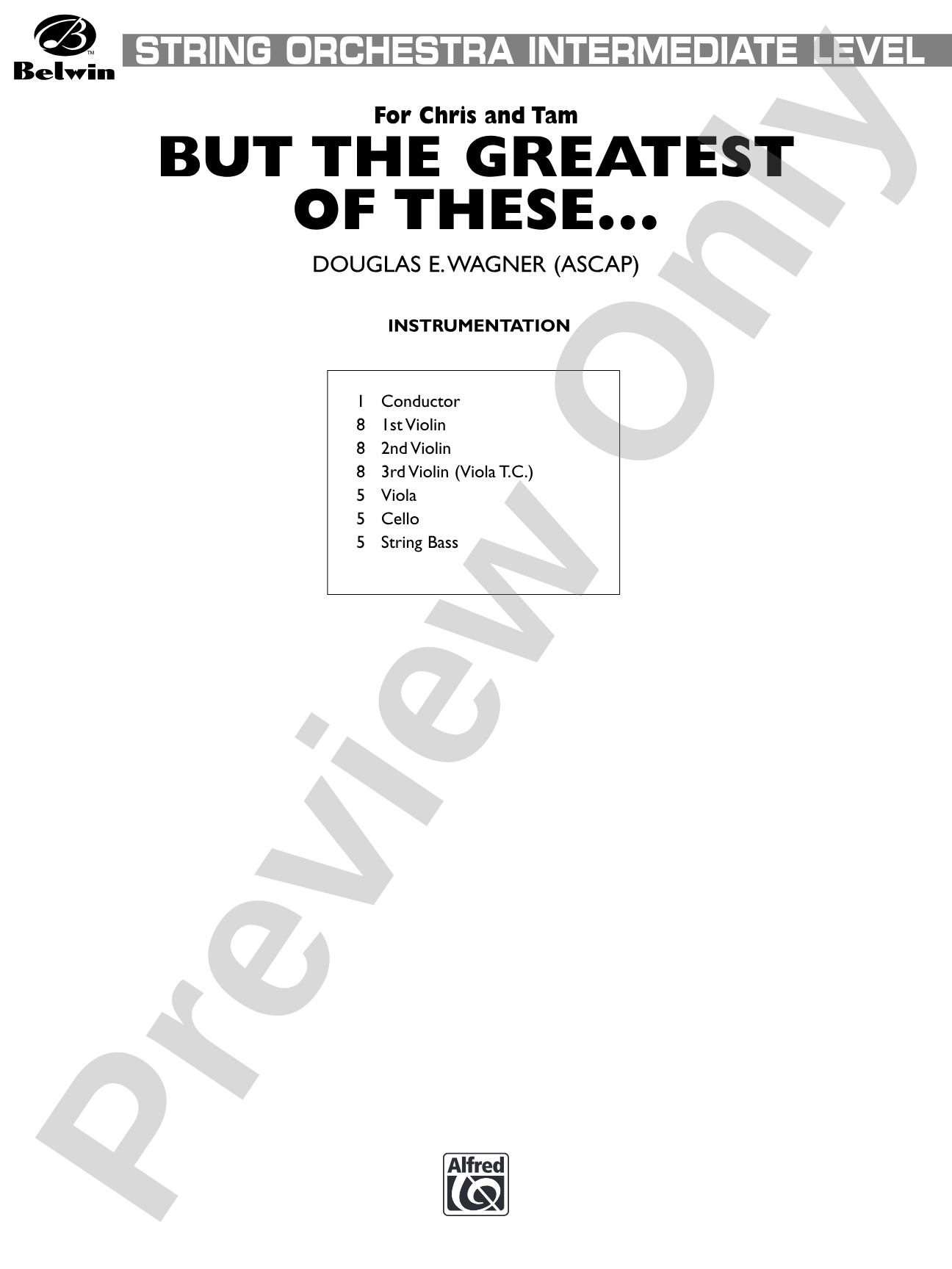 Classics for Contest: String Orchestra Conductor Score & Parts