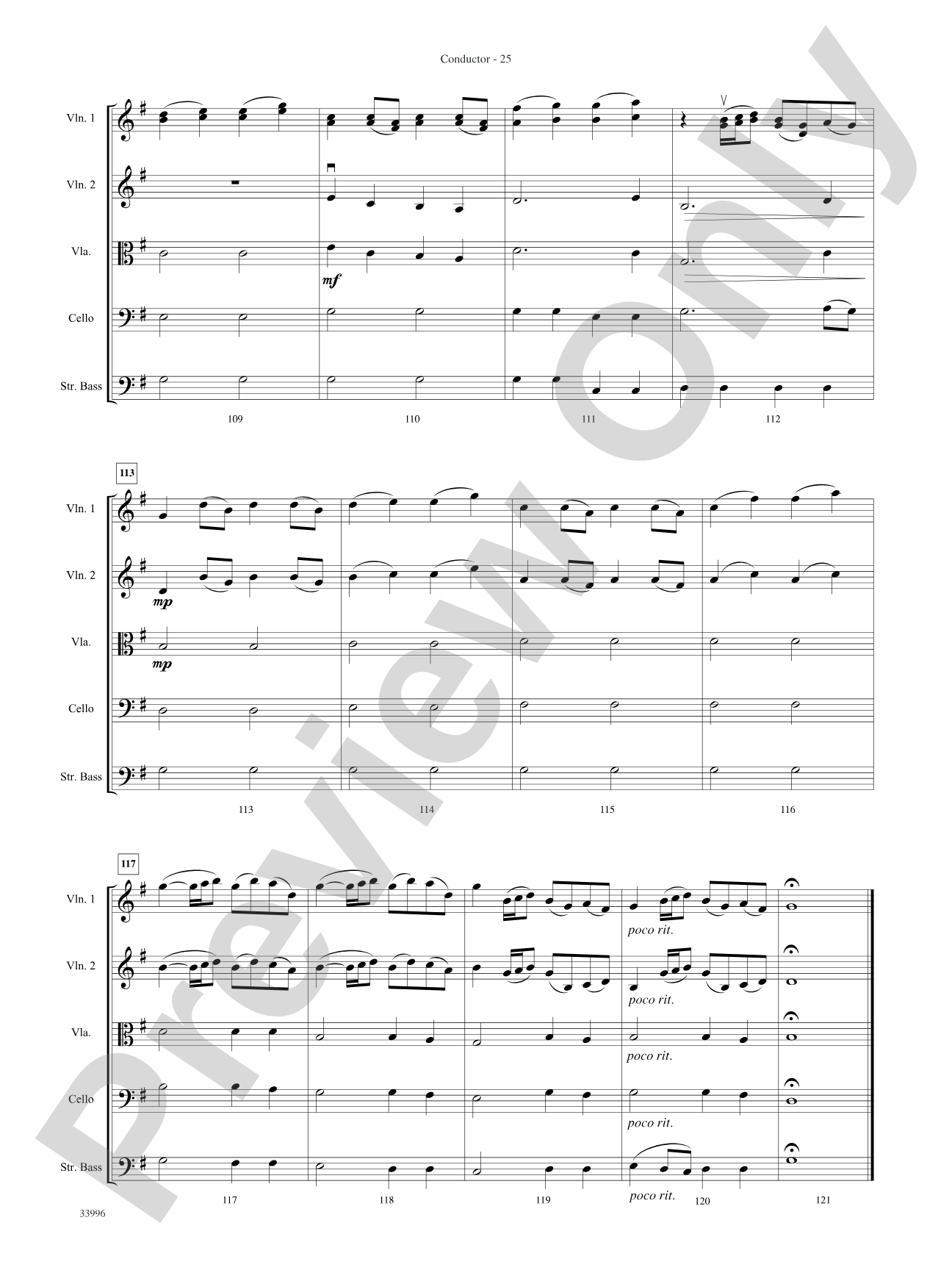 Classics for Contest: String Orchestra Conductor Score & Parts