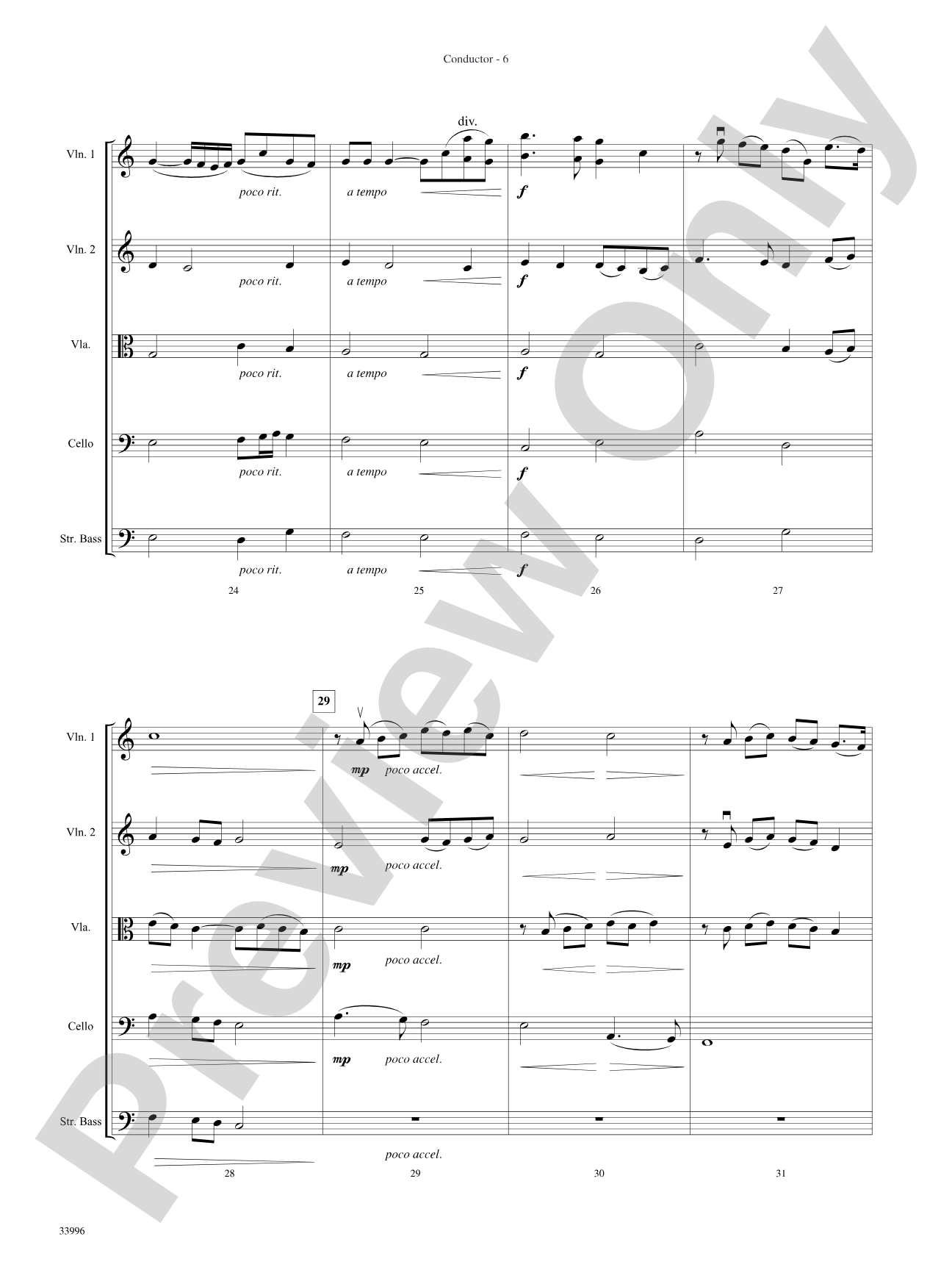 Classics for Contest: String Orchestra Conductor Score & Parts