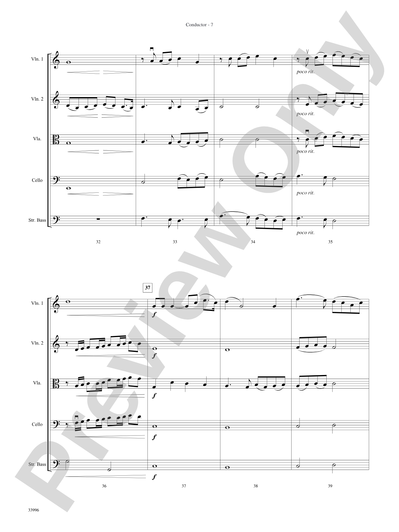 Classics for Contest: String Orchestra Conductor Score & Parts