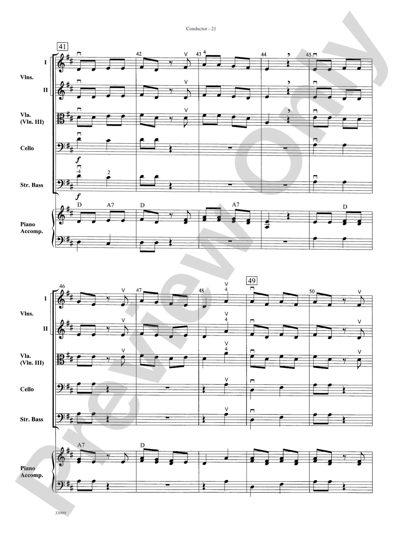 Classics for a Traditional Christmas, Level 1: String Orchestra Conductor Score & Parts