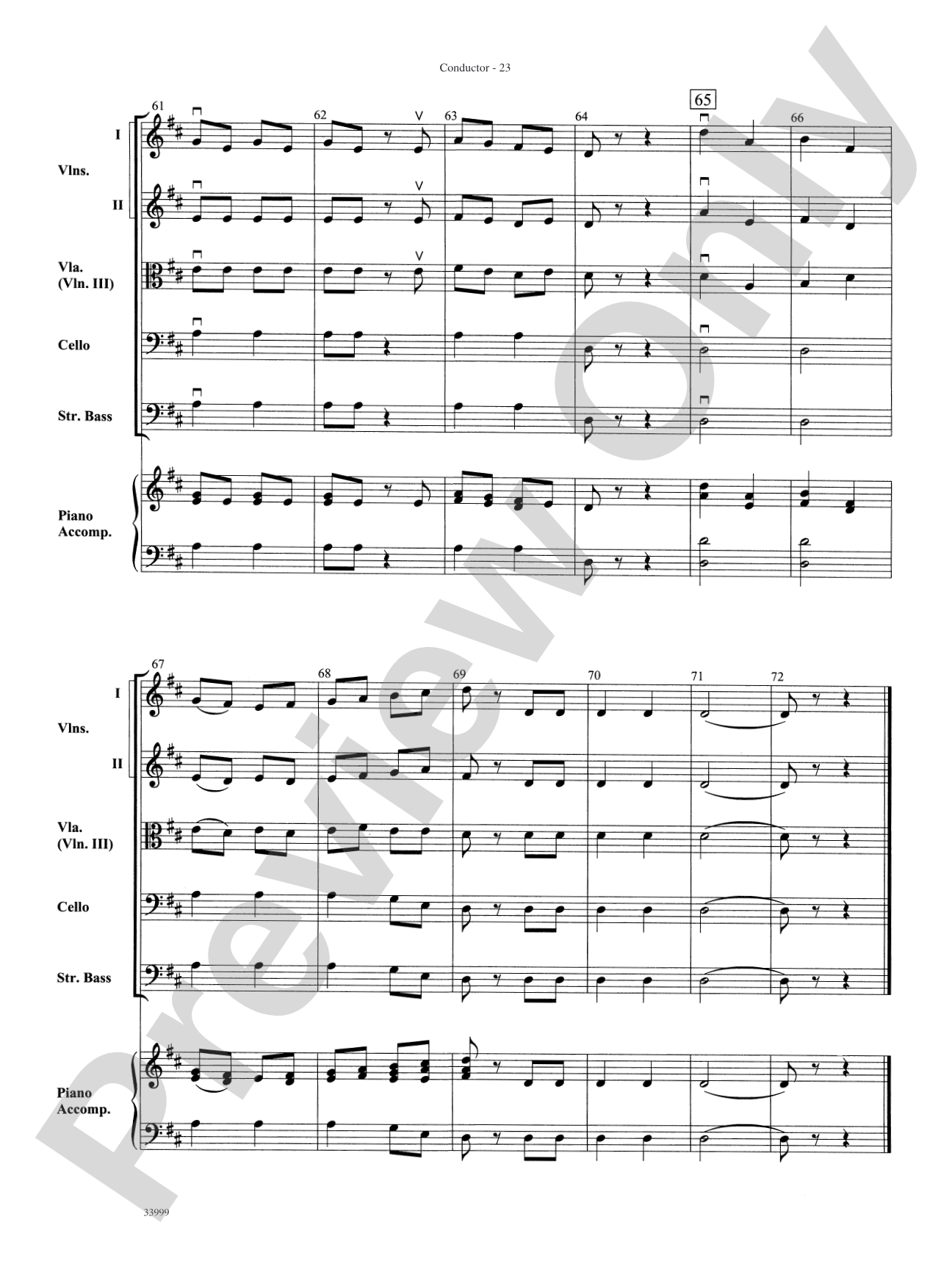 Classics for a Traditional Christmas, Level 1: String Orchestra Conductor Score & Parts