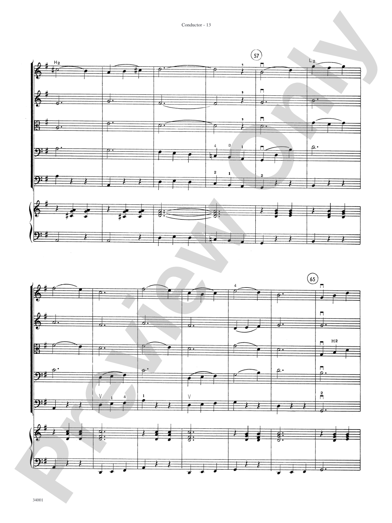 Classics from Merle Isaac: String Orchestra Conductor Score & Parts