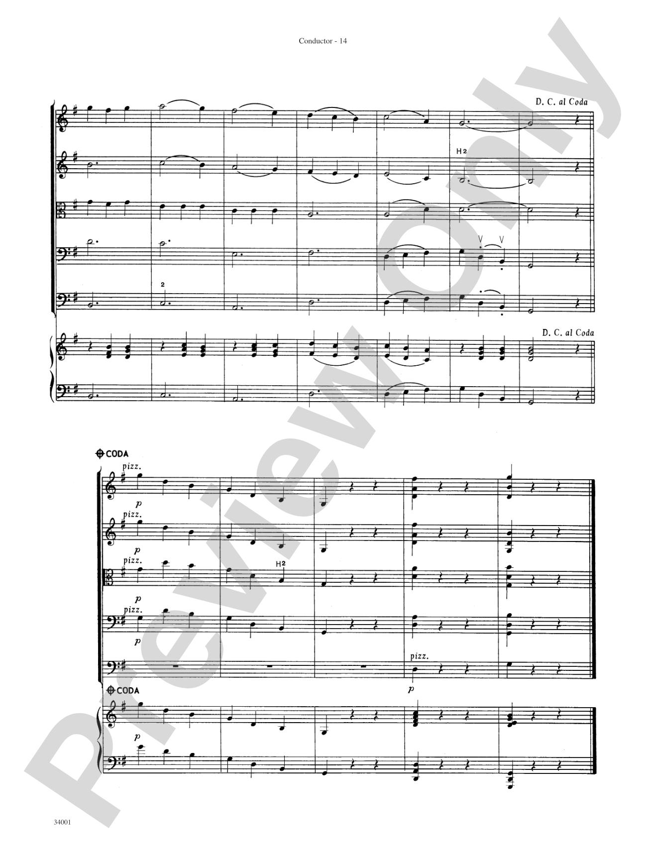 Classics from Merle Isaac: String Orchestra Conductor Score & Parts