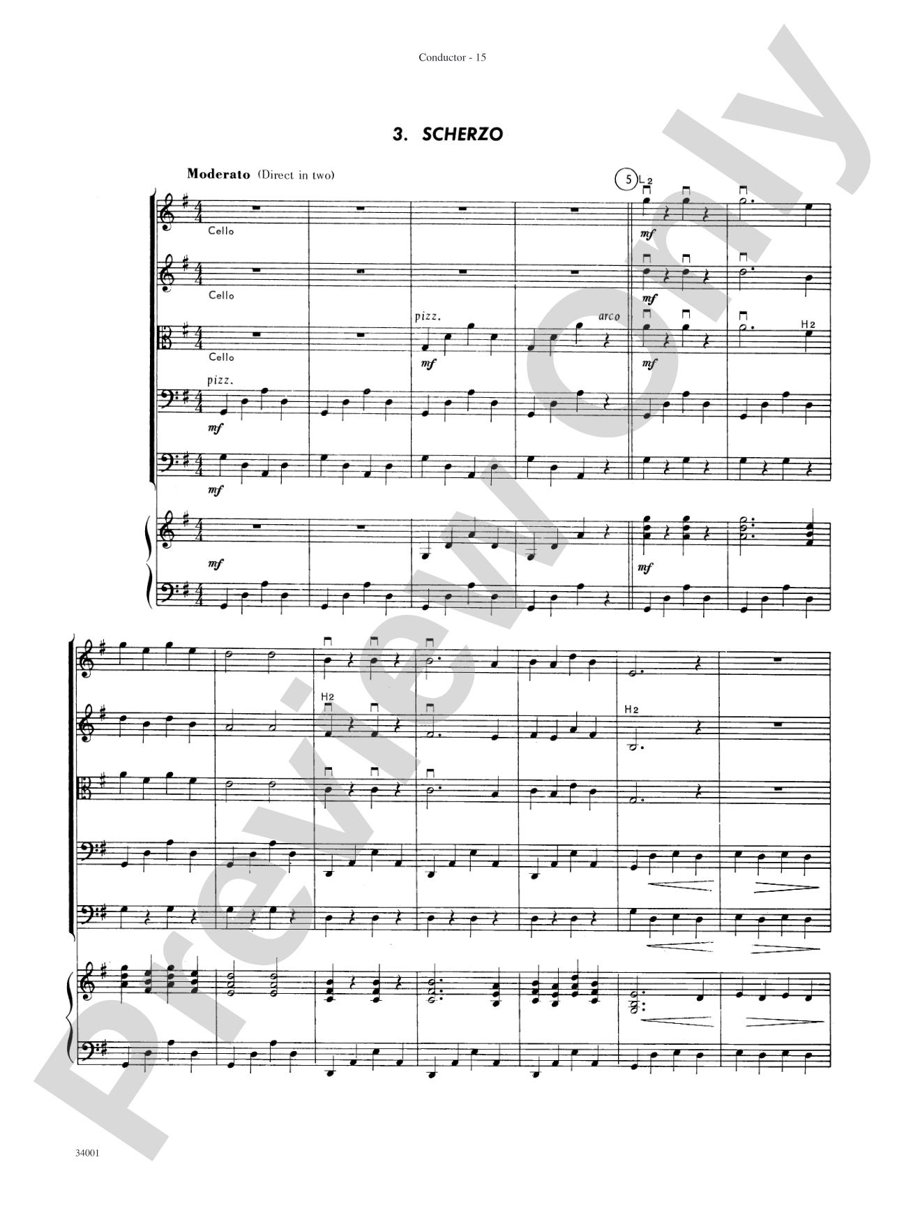 Classics from Merle Isaac: String Orchestra Conductor Score & Parts
