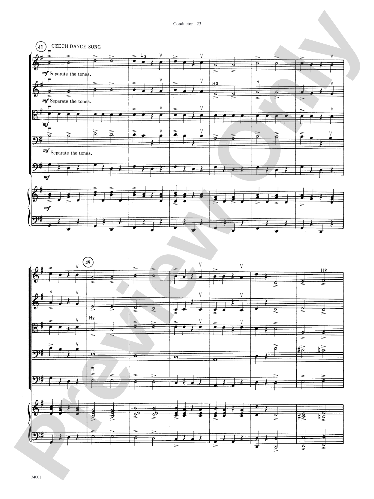 Classics from Merle Isaac: String Orchestra Conductor Score & Parts