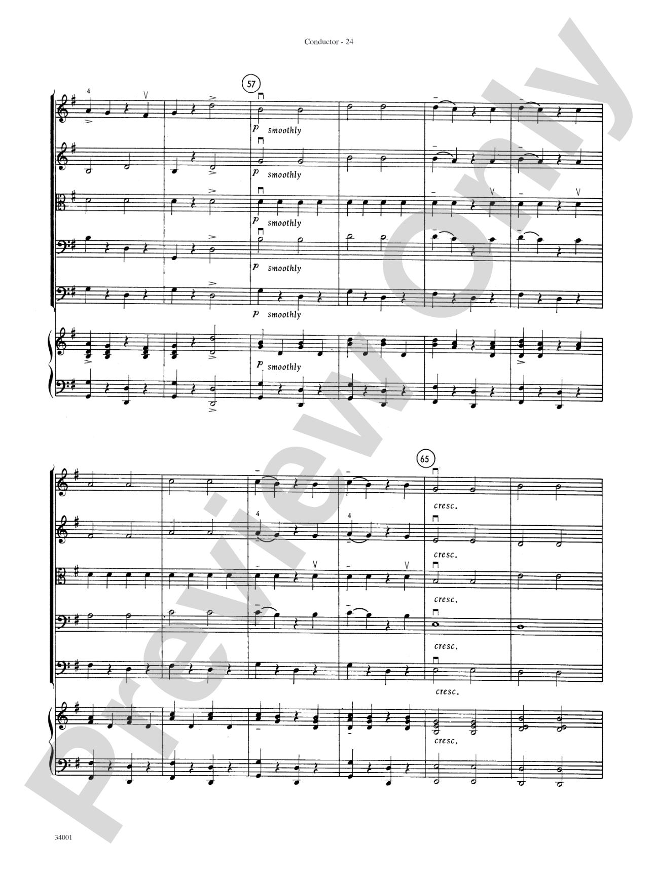 Classics from Merle Isaac: String Orchestra Conductor Score & Parts