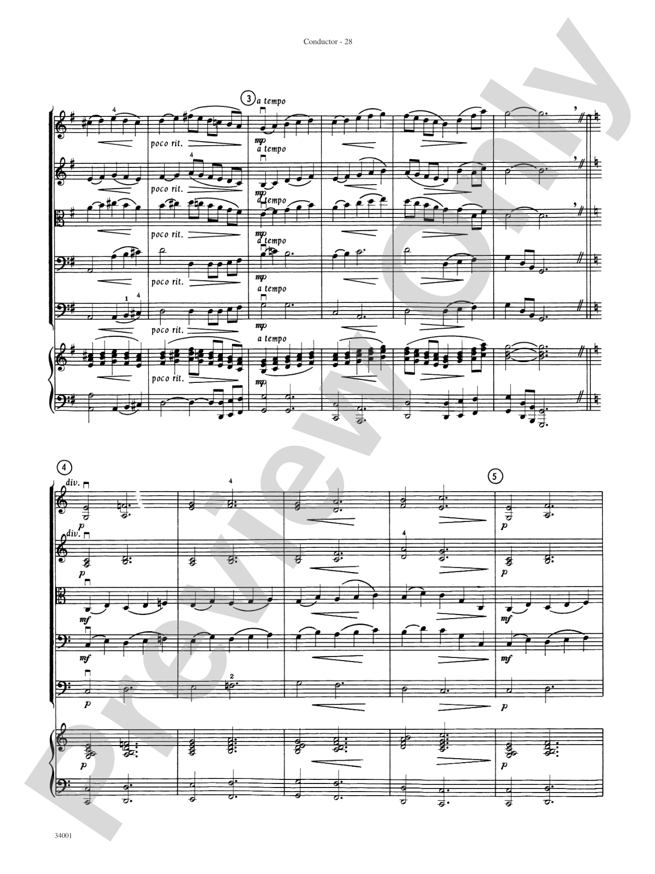 Classics from Merle Isaac: String Orchestra Conductor Score & Parts