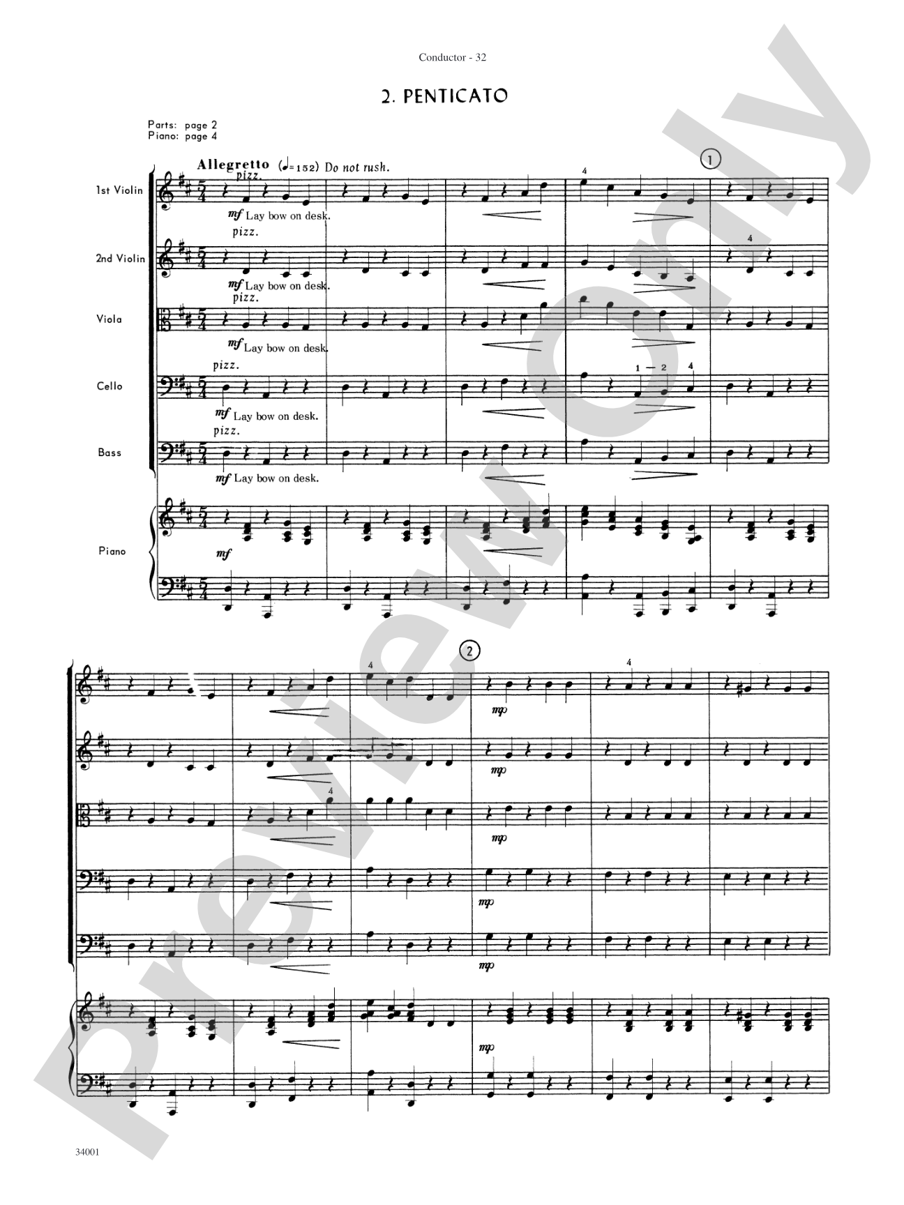 Classics from Merle Isaac: String Orchestra Conductor Score & Parts