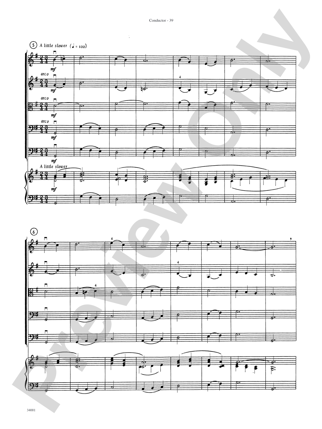 Classics from Merle Isaac: String Orchestra Conductor Score & Parts