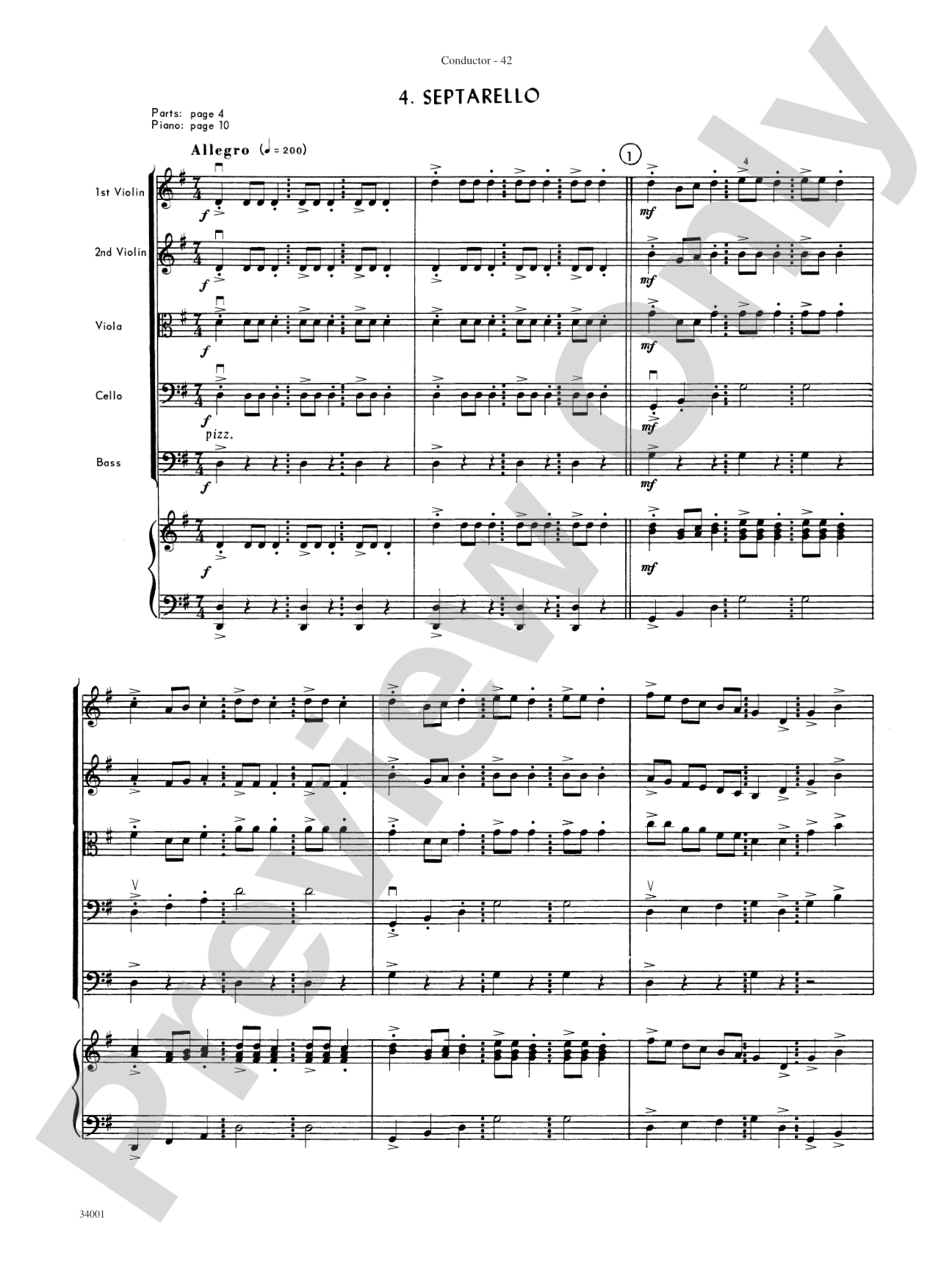 Classics from Merle Isaac: String Orchestra Conductor Score & Parts