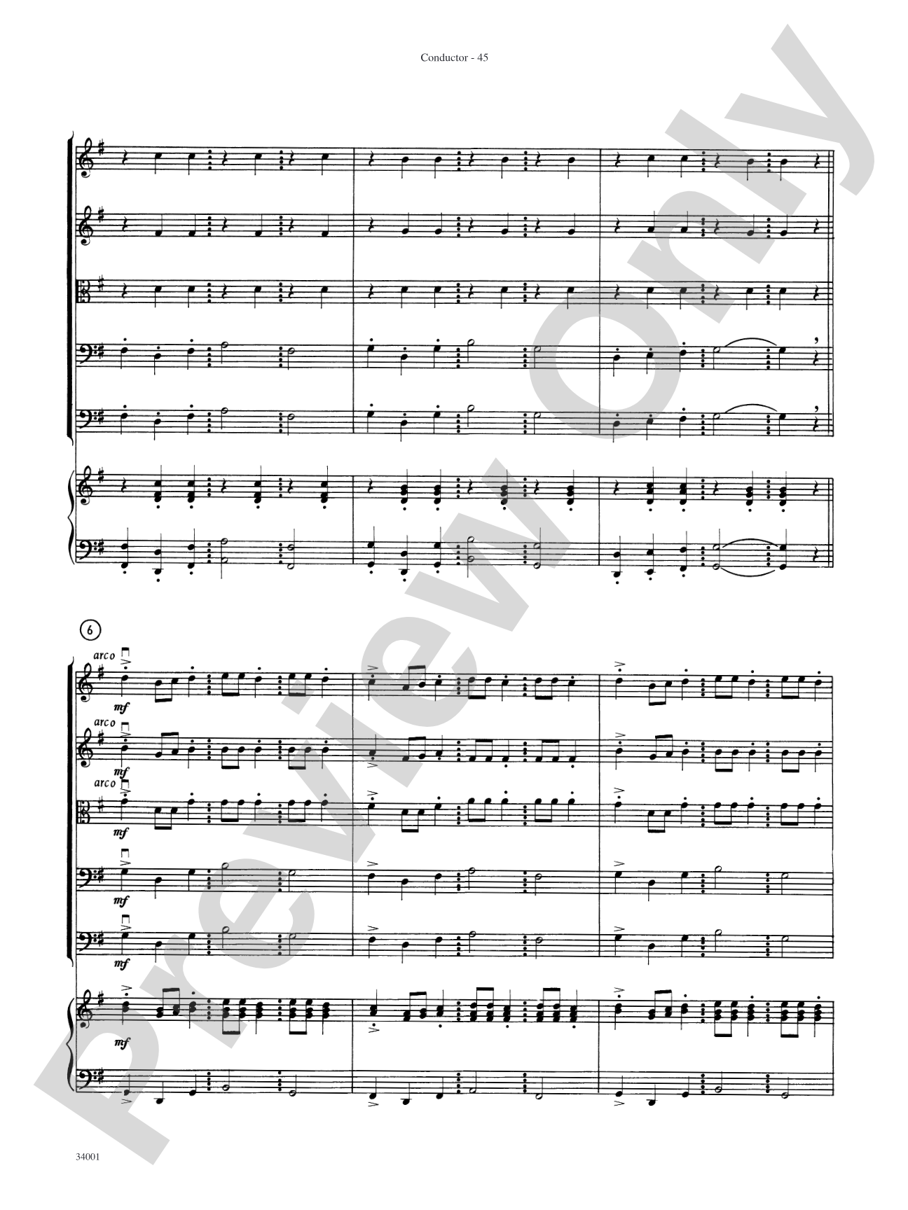 Classics from Merle Isaac: String Orchestra Conductor Score & Parts