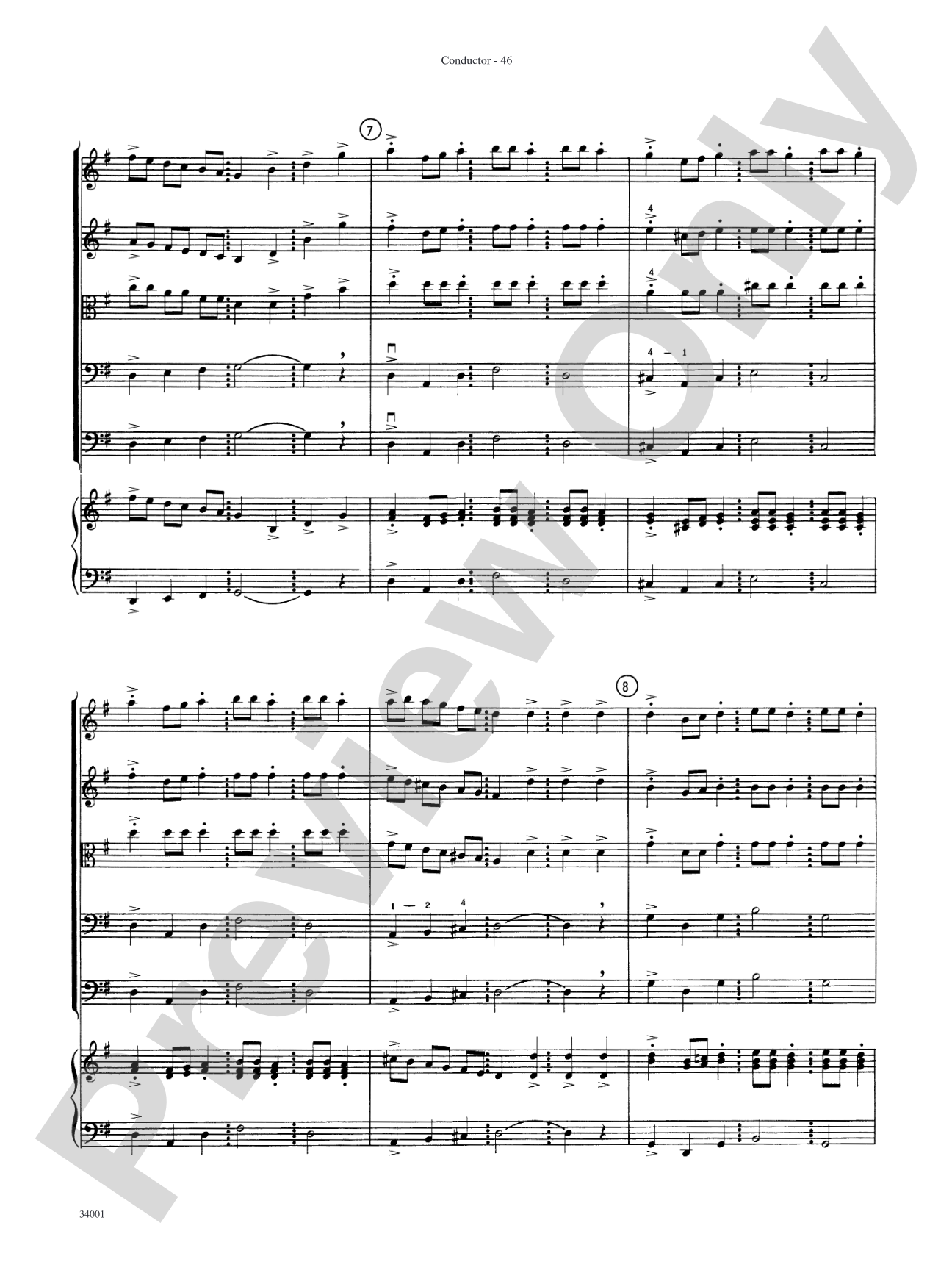 Classics from Merle Isaac: String Orchestra Conductor Score & Parts