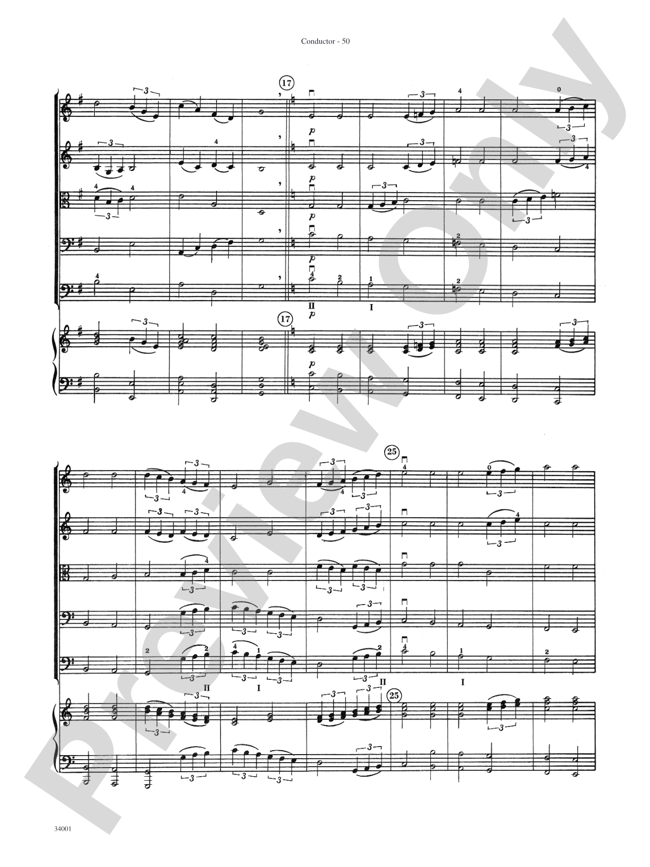 Classics from Merle Isaac: String Orchestra Conductor Score & Parts