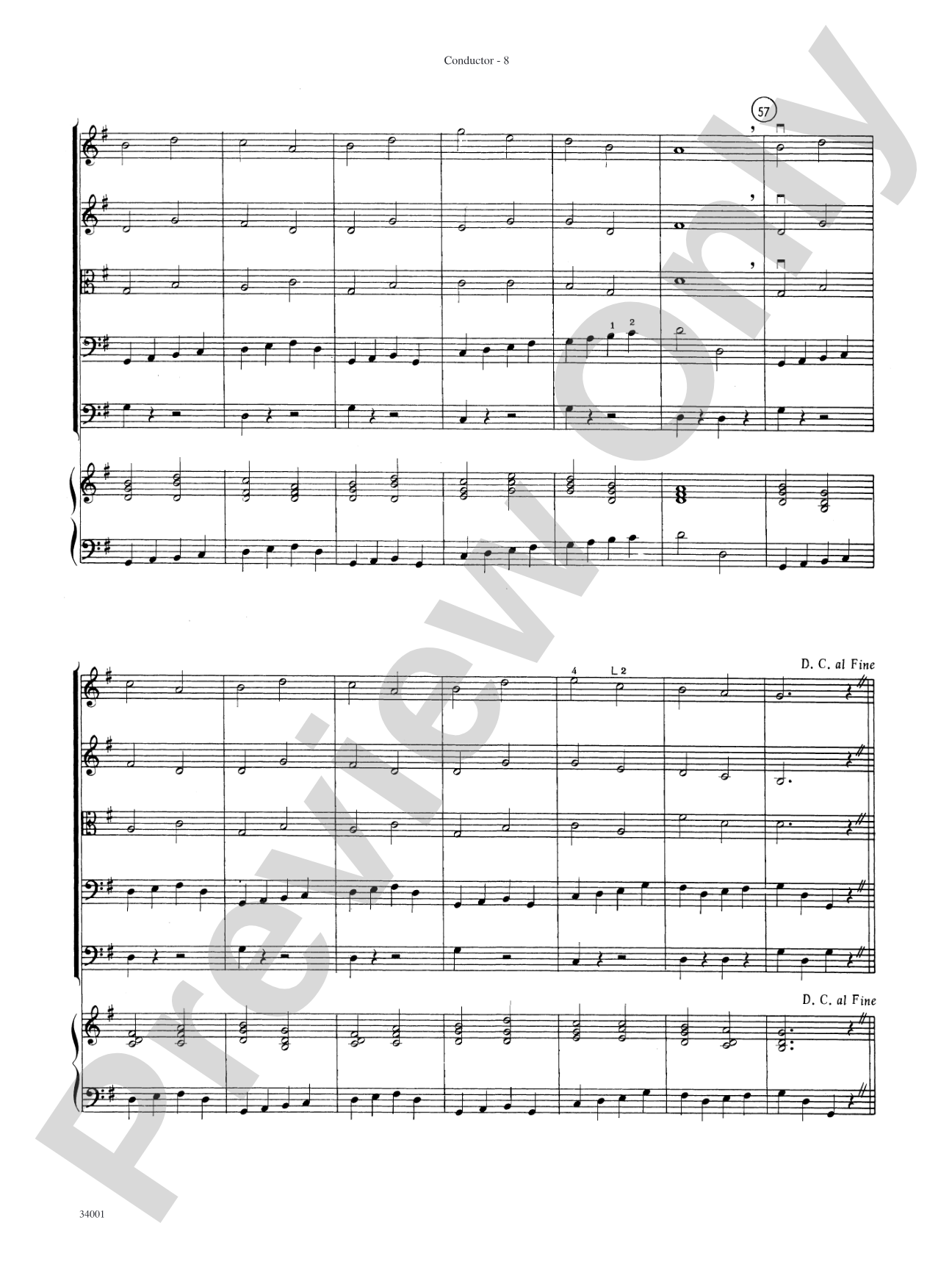 Classics from Merle Isaac: String Orchestra Conductor Score & Parts