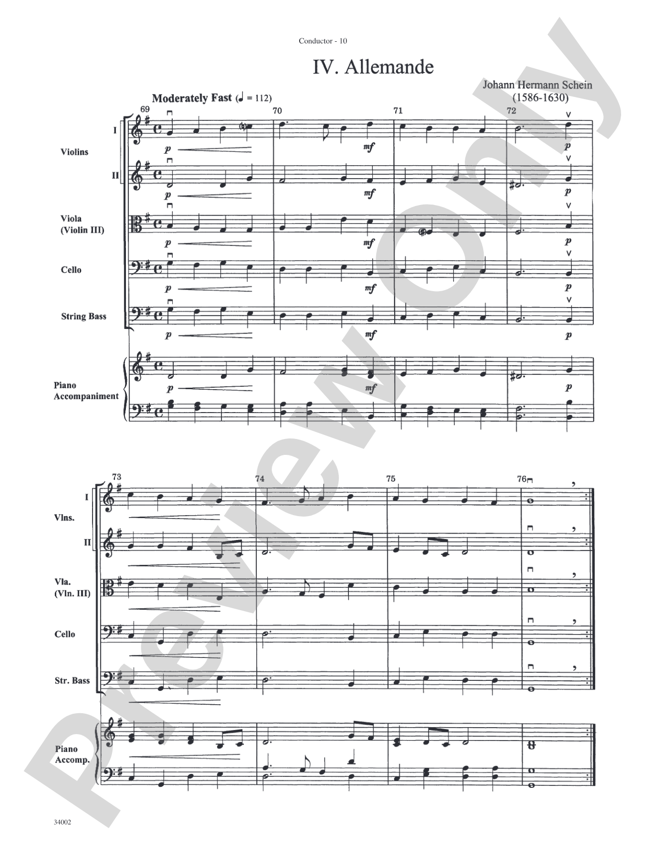 Classics for Contest: String Orchestra Conductor Score & Parts
