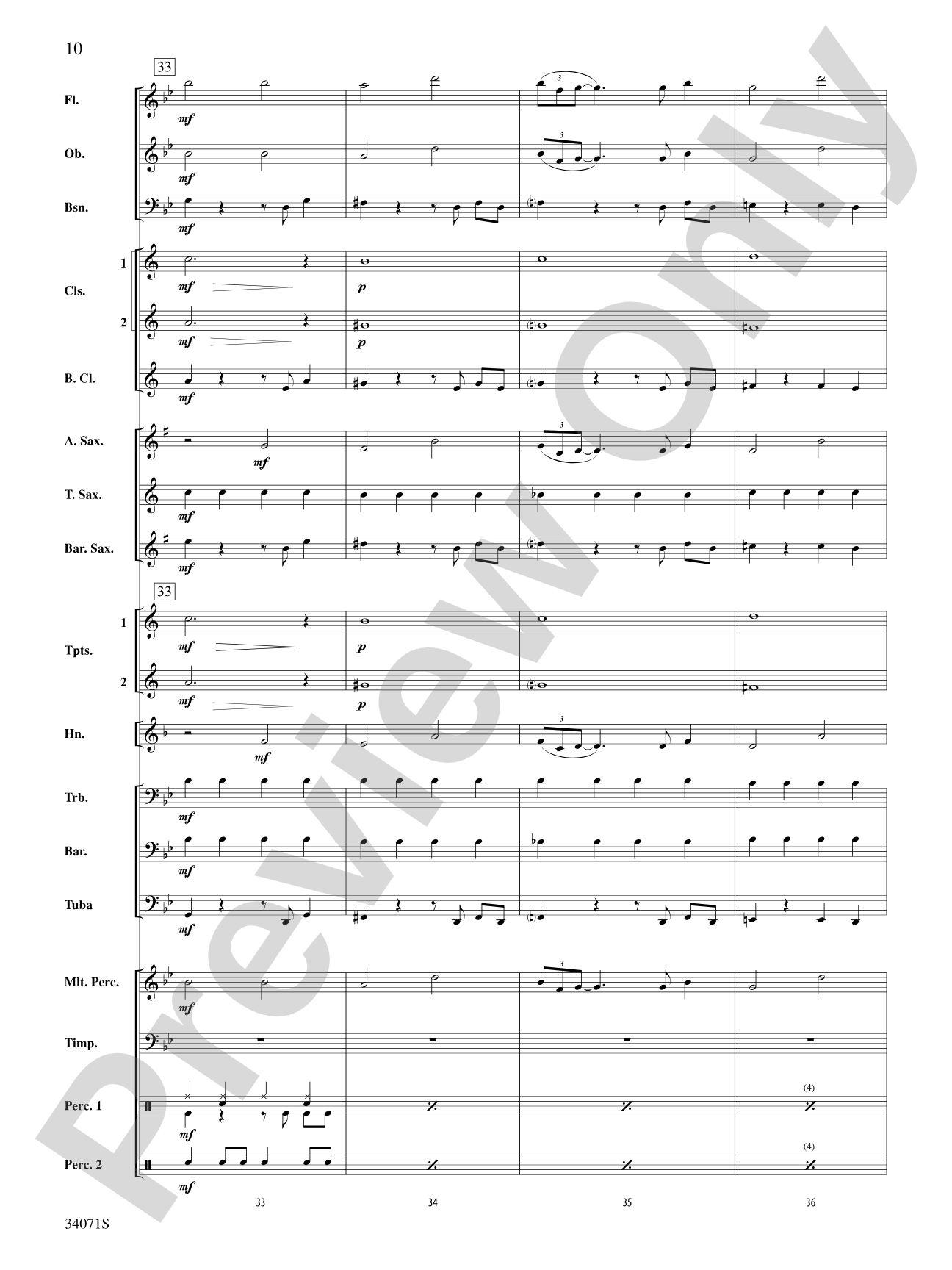 Haven't Met You Yet: Concert Band Conductor Score & Parts