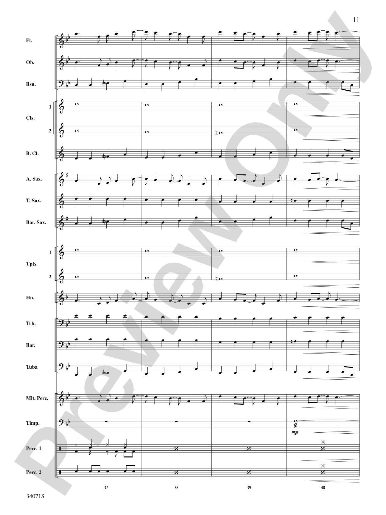 Haven't Met You Yet: Concert Band Conductor Score & Parts