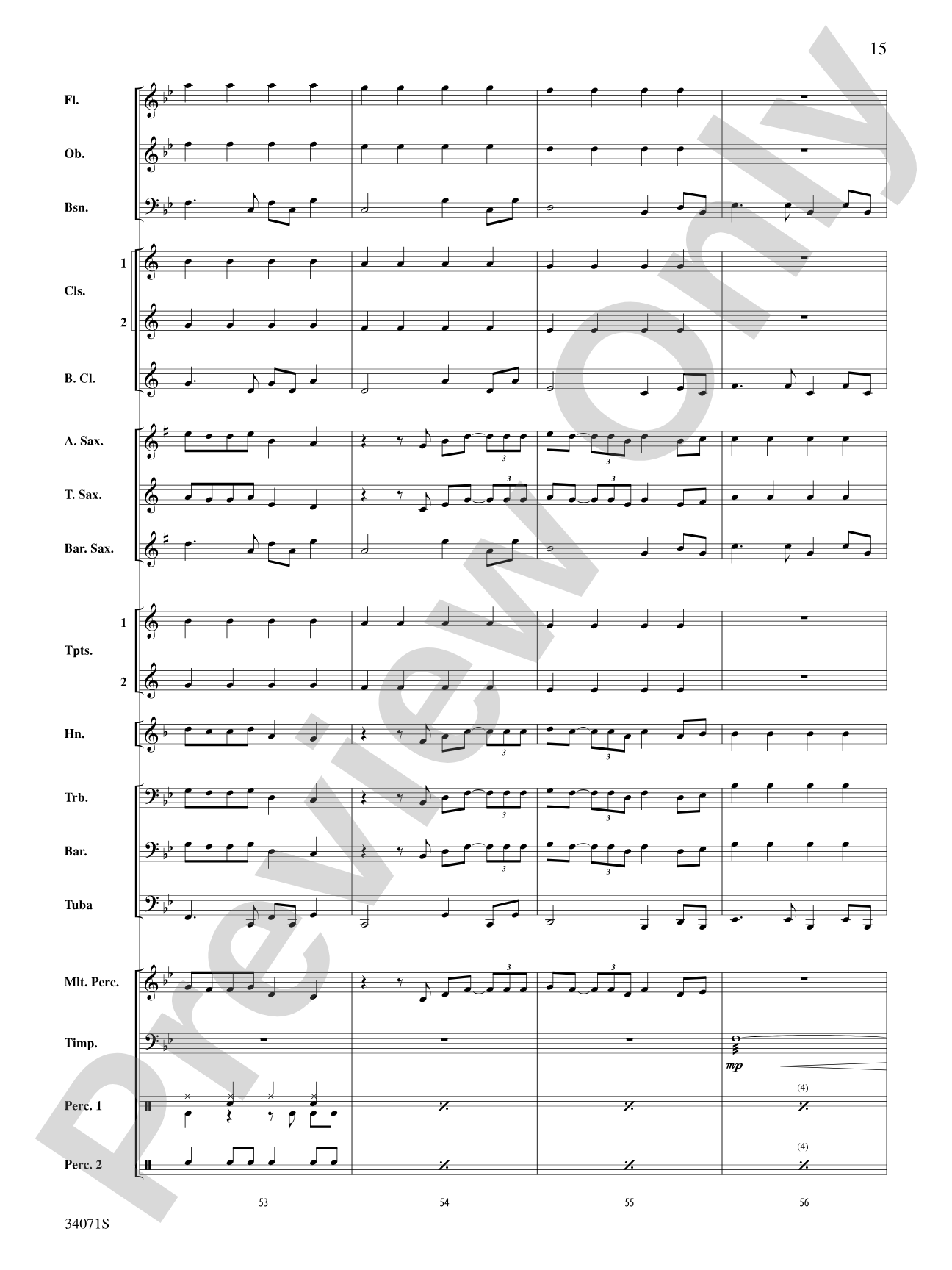 Haven't Met You Yet: Concert Band Conductor Score & Parts