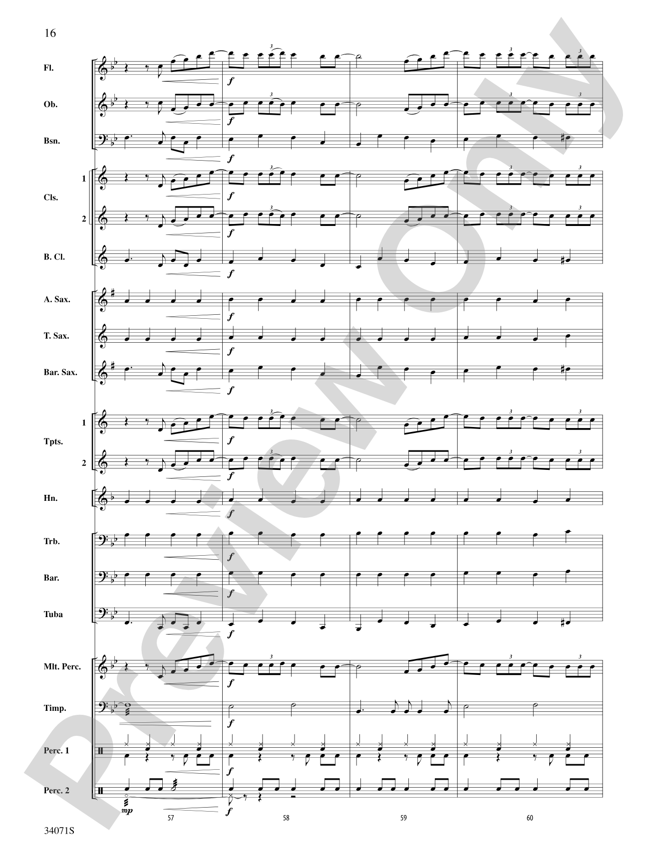 Haven't Met You Yet: Concert Band Conductor Score & Parts