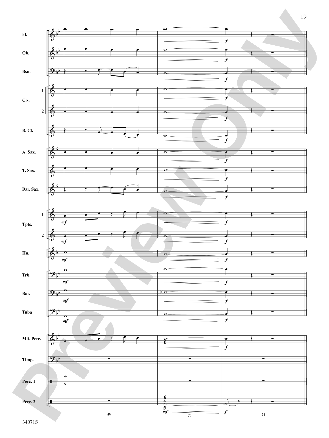 Haven't Met You Yet: Concert Band Conductor Score & Parts