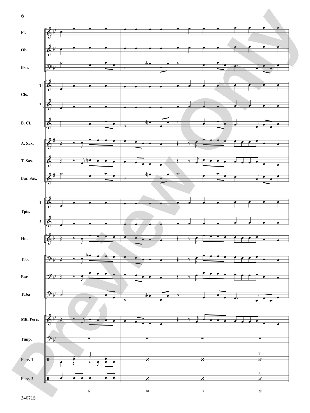Haven't Met You Yet: Concert Band Conductor Score & Parts