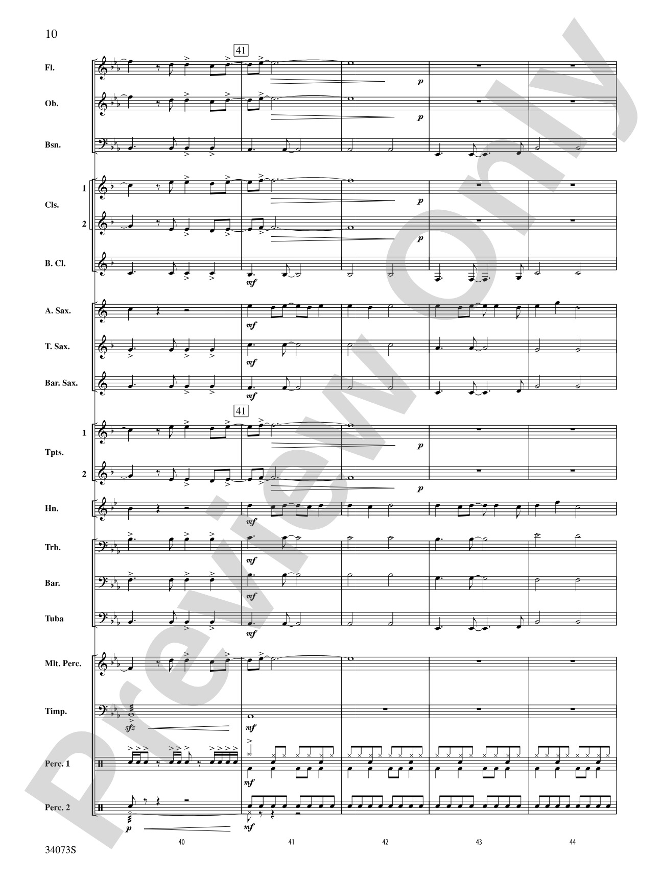 Love Drunk: Concert Band Conductor Score & Parts
