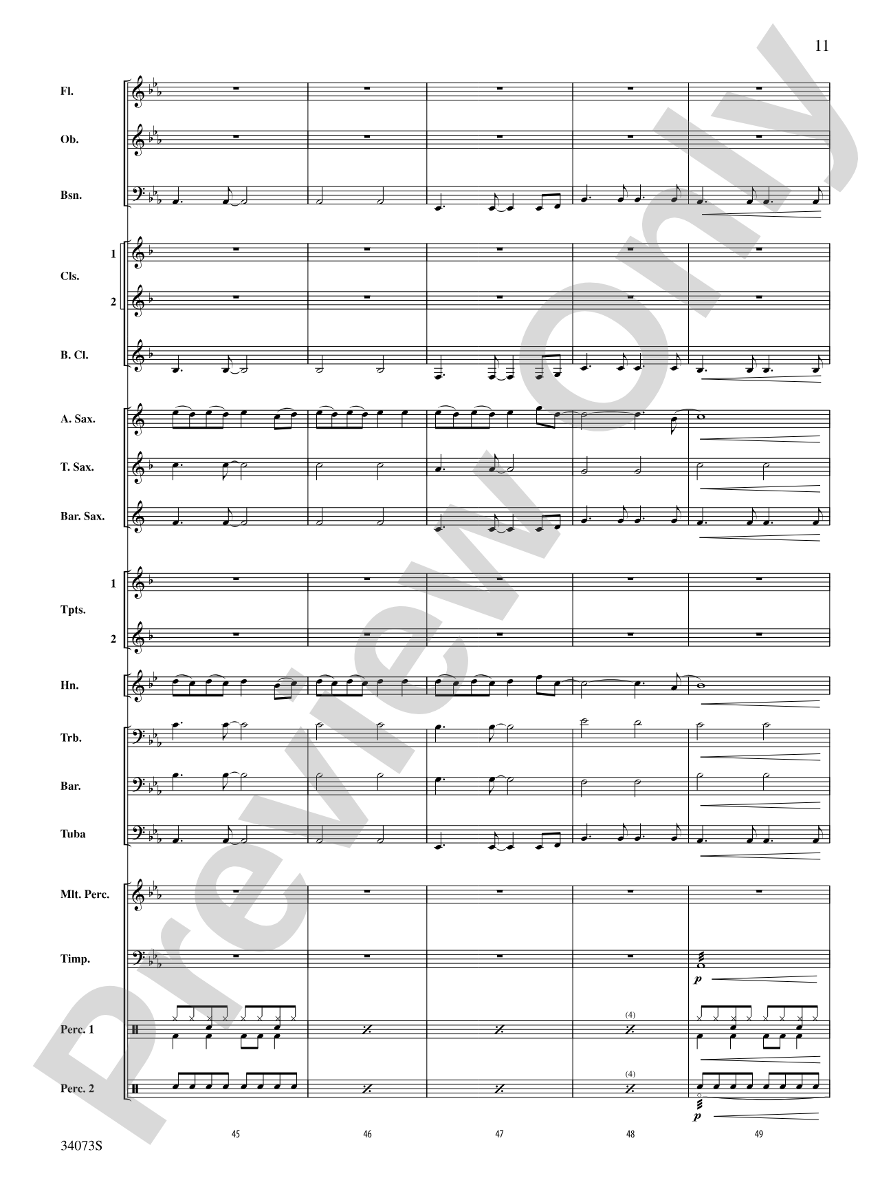 Love Drunk: Concert Band Conductor Score & Parts