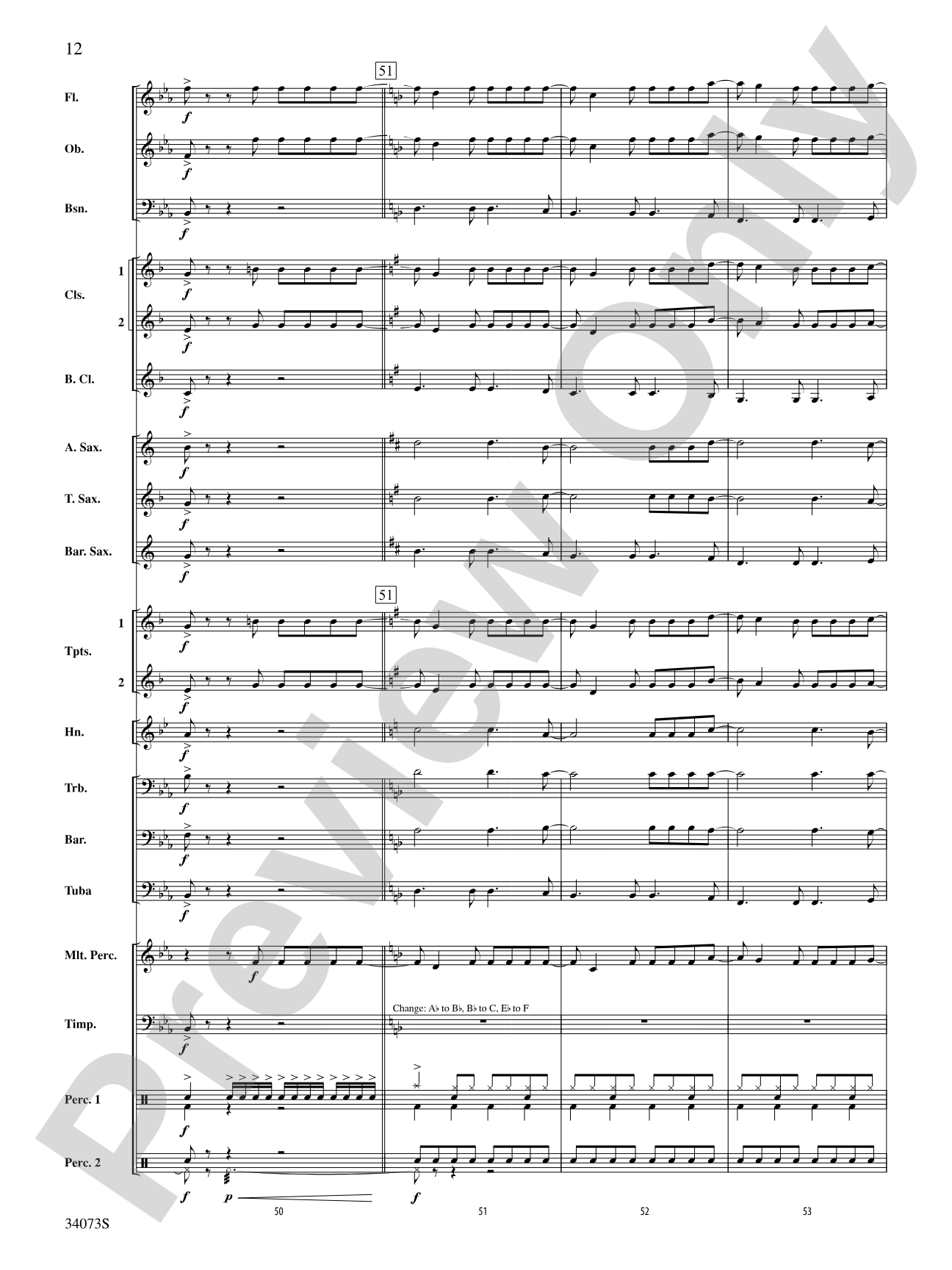 Love Drunk: Concert Band Conductor Score & Parts