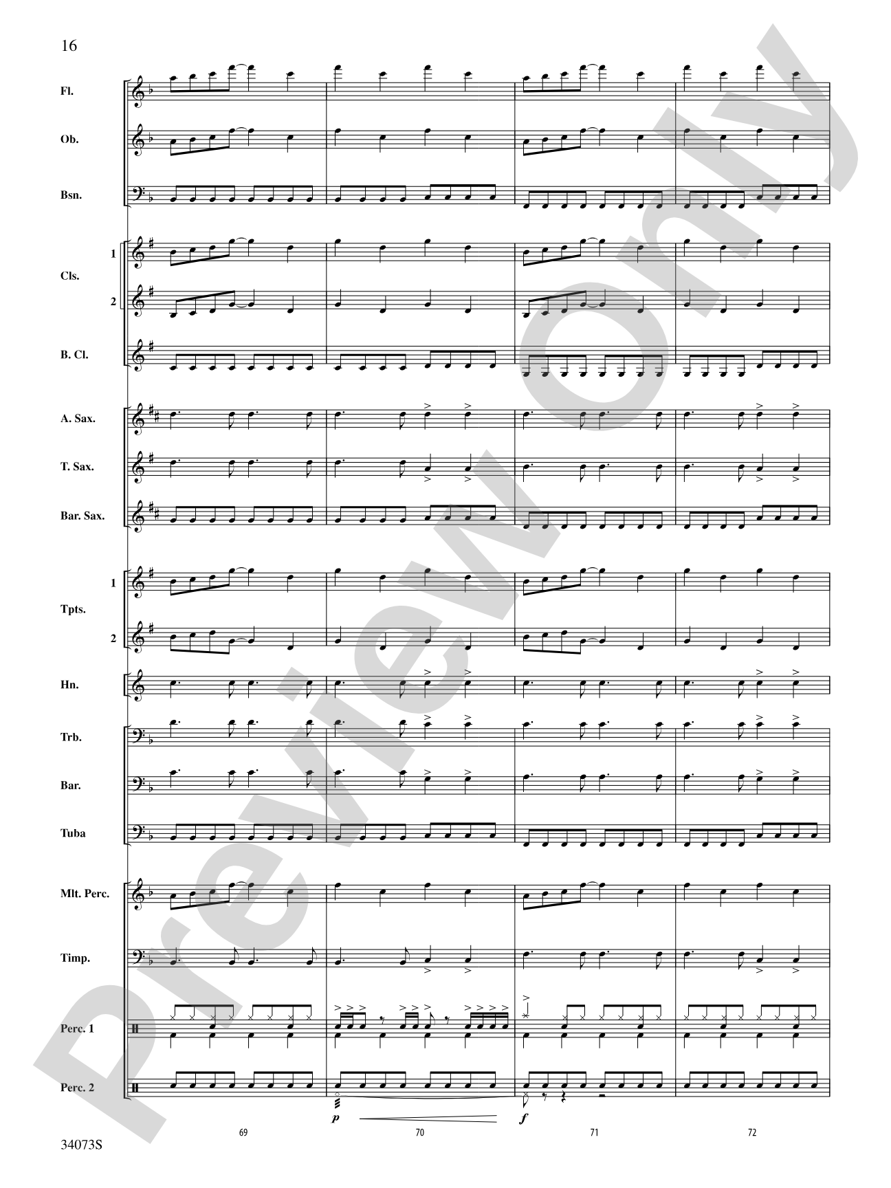 Love Drunk: Concert Band Conductor Score & Parts