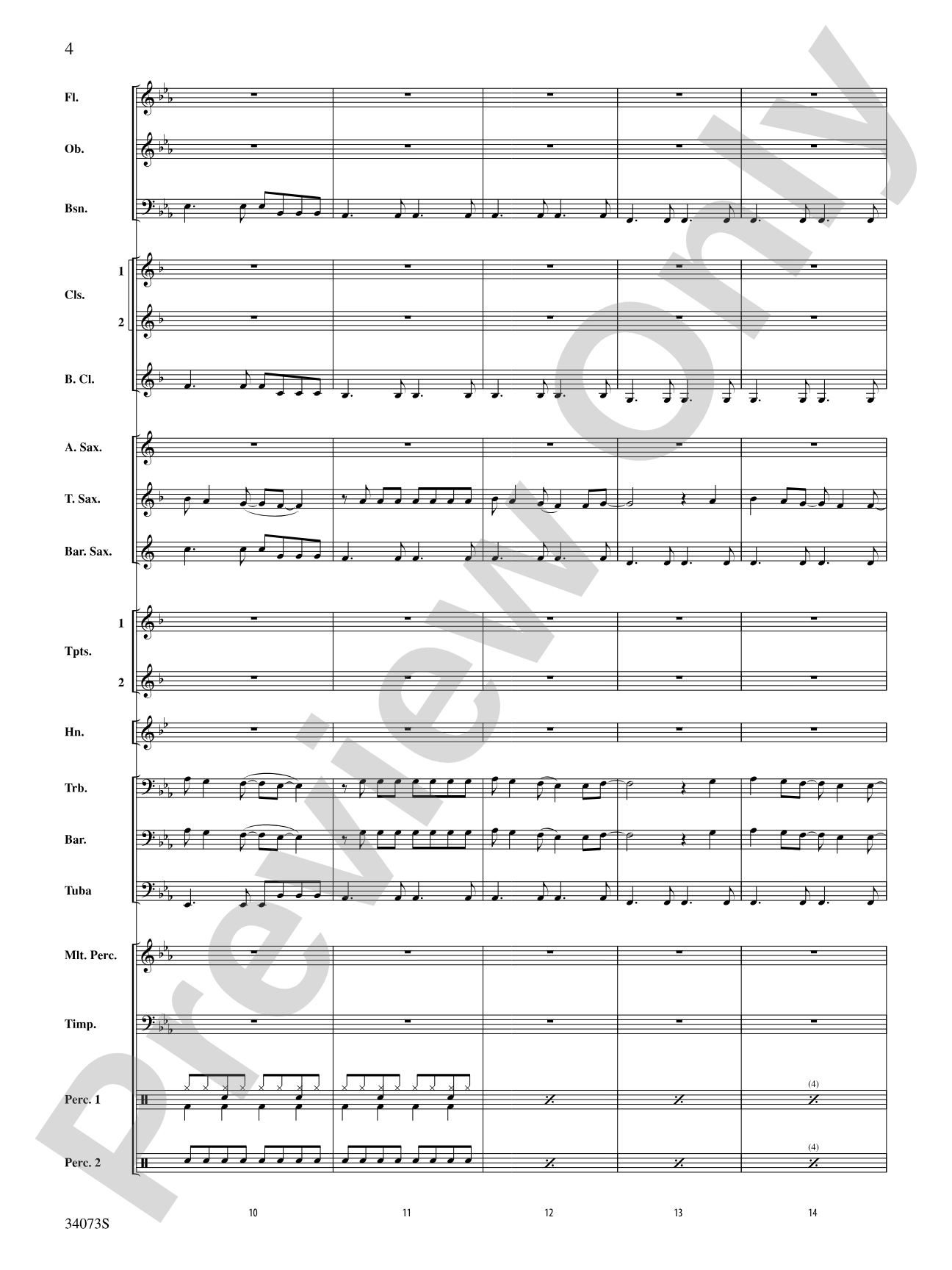 Love Drunk: Concert Band Conductor Score & Parts