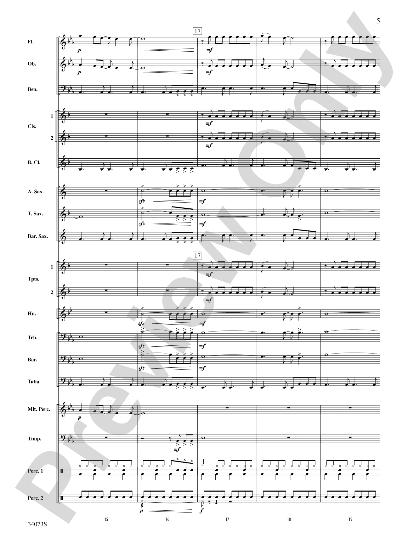 Love Drunk: Concert Band Conductor Score & Parts