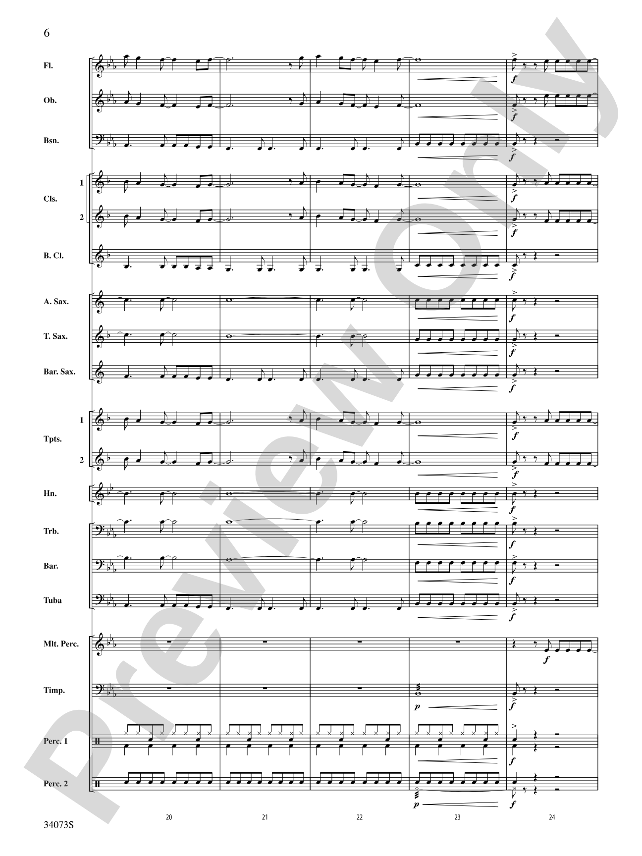 Love Drunk: Concert Band Conductor Score & Parts