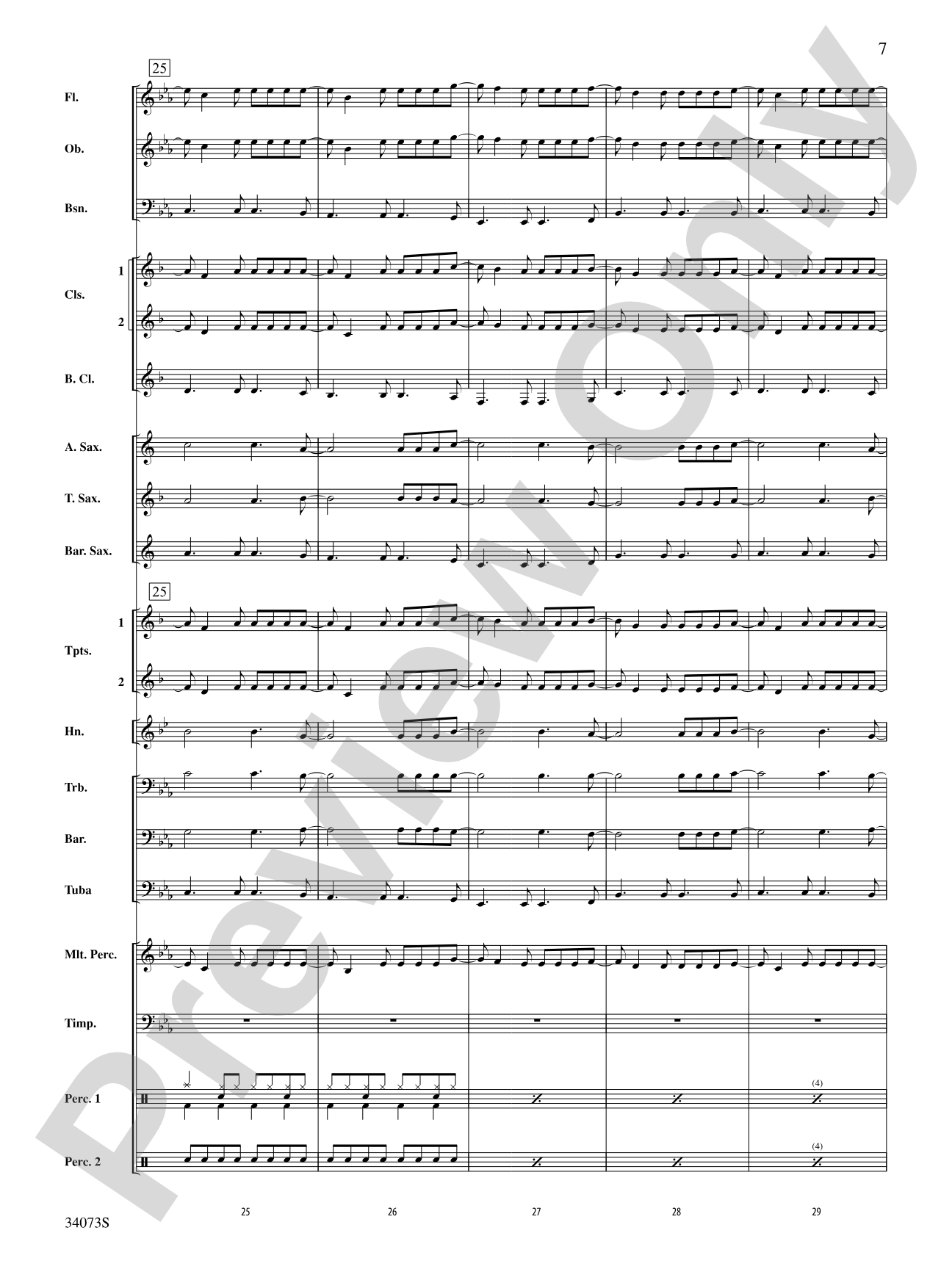 Love Drunk: Concert Band Conductor Score & Parts